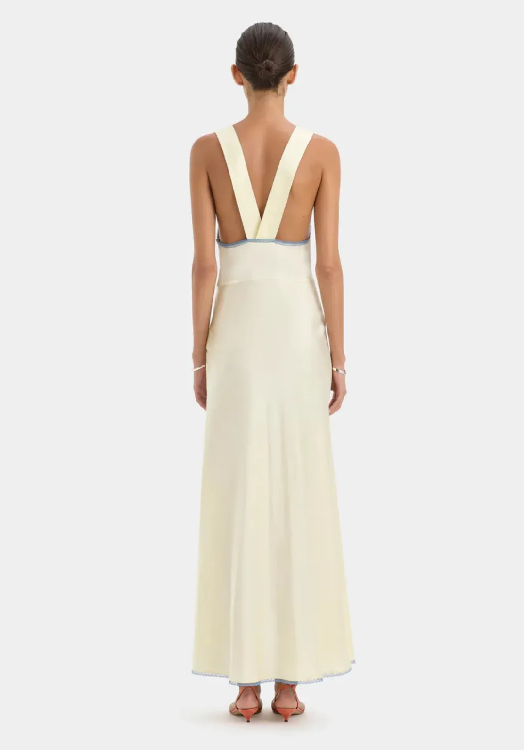 SIR Aries gown butter size 3  for rent on The Volte - main image