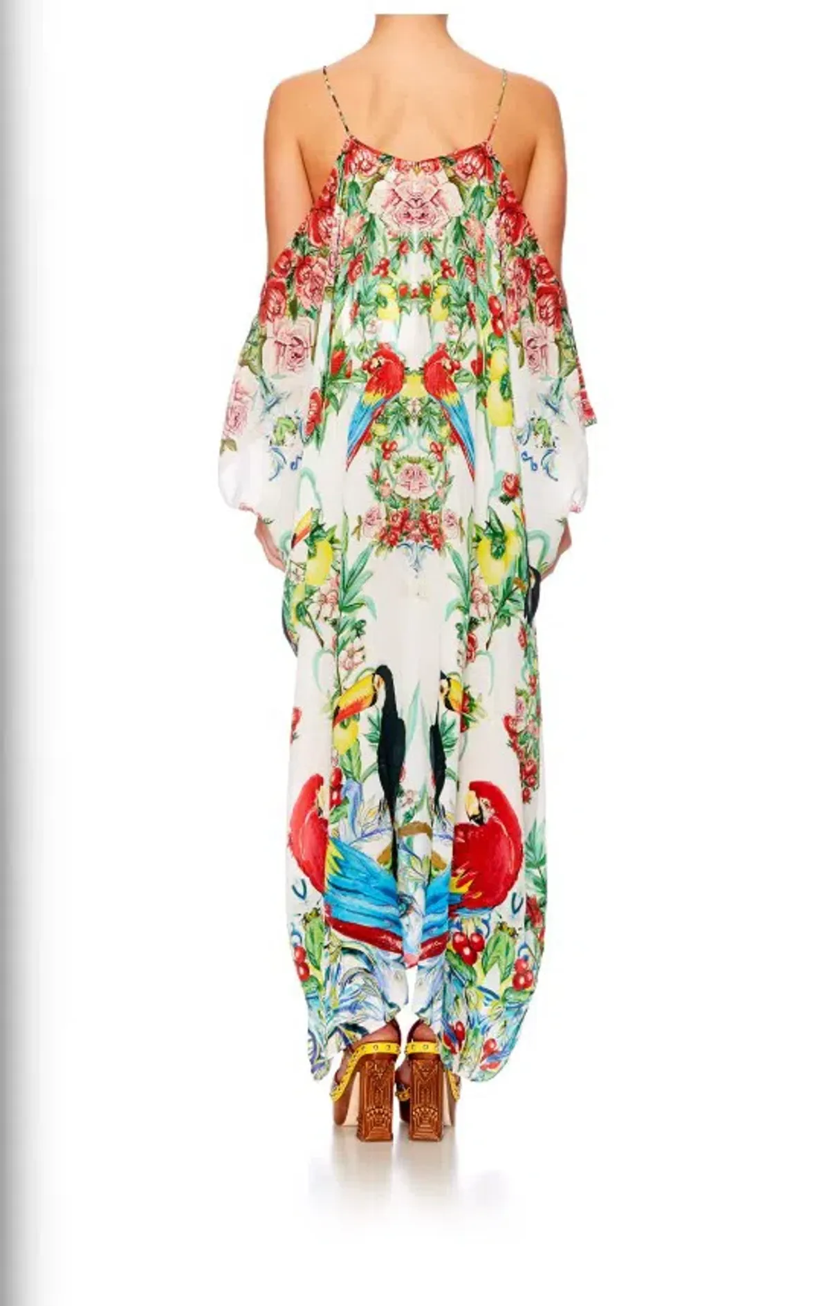Camilla One Flew Over Paradise Play Shoestring Kaftan Silk OSFM  - Image 5