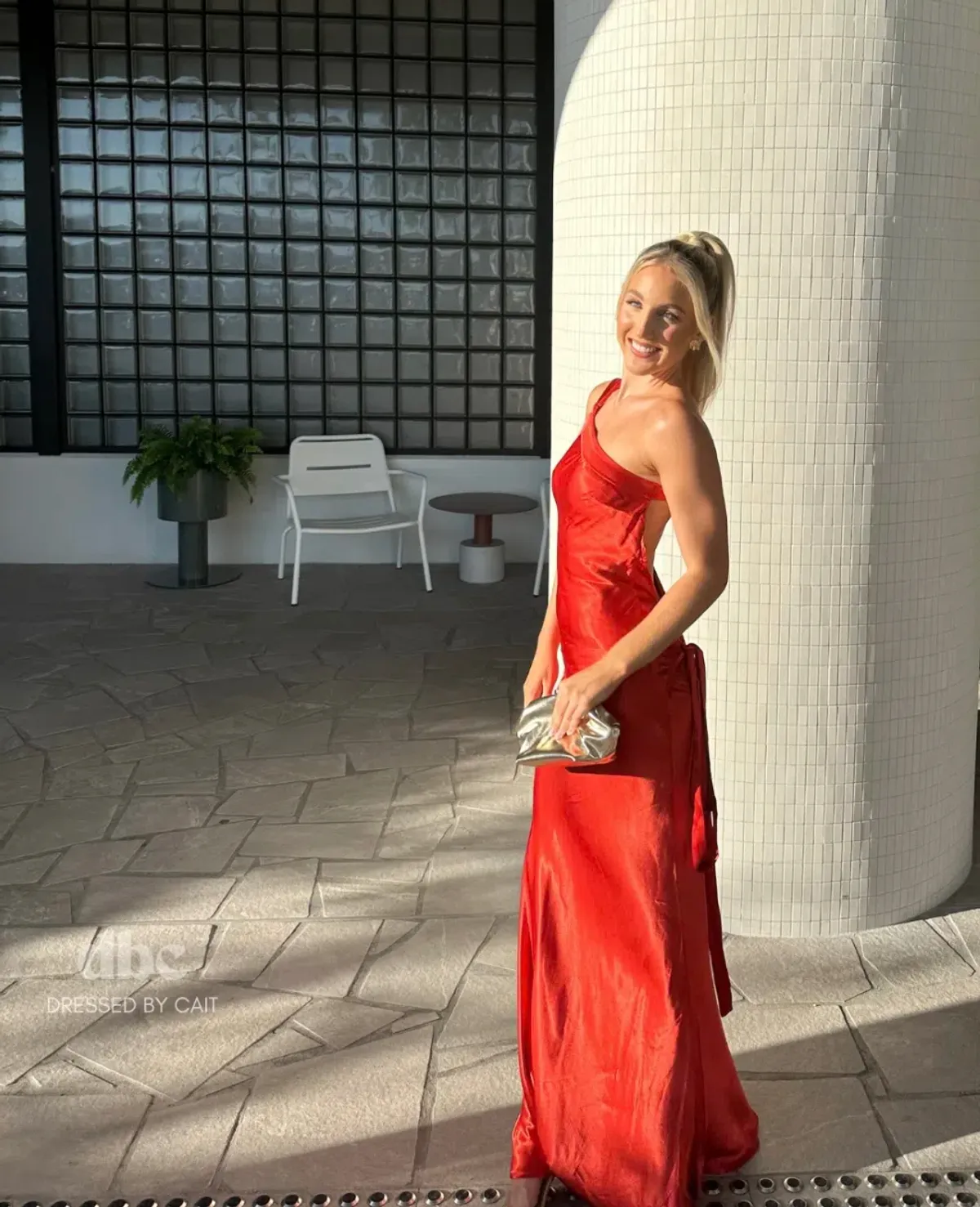 Arcina Ori Monique Gown Rust size 6 - Image 1