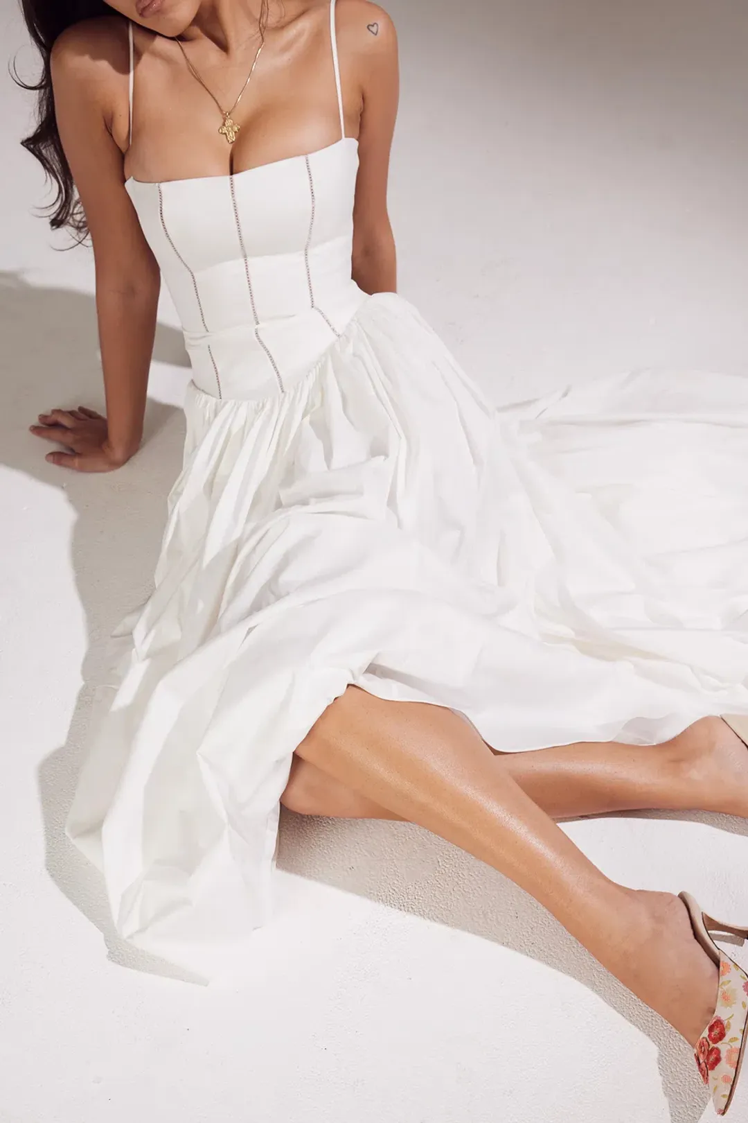 HOUSE OF CB YSABELLA DRESS WHITE - SIZE XS for rent on The Volte - main image