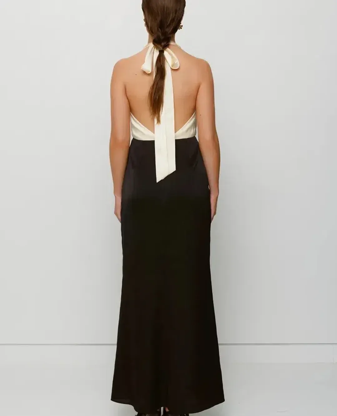 The Wolf Gang Oahu Slip Dress Black Size 12 for rent on The Volte - main image