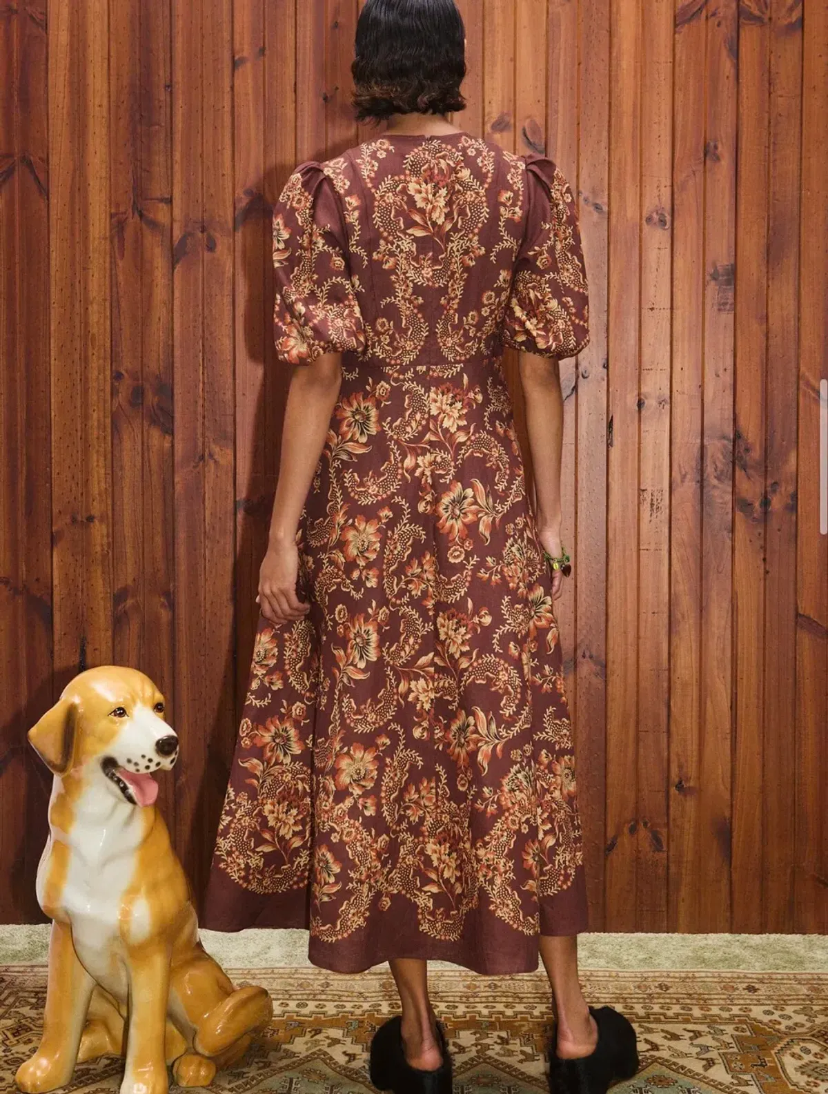 Alemais Seraphina Midi Dress Size 8 - Image 4