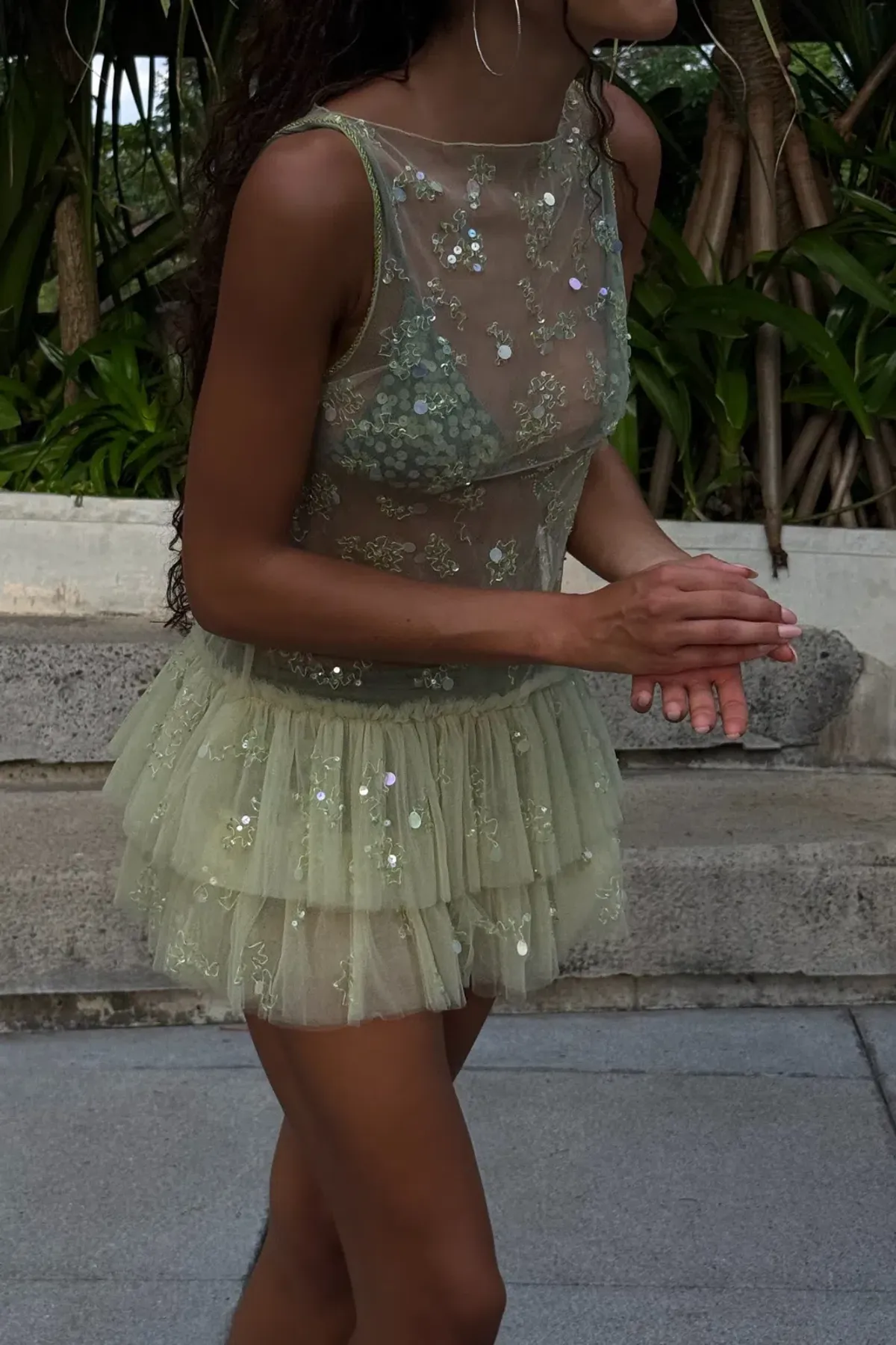 Dyspnea - TROPHY TULLE MINI DRESS - Size XL  - Image 2