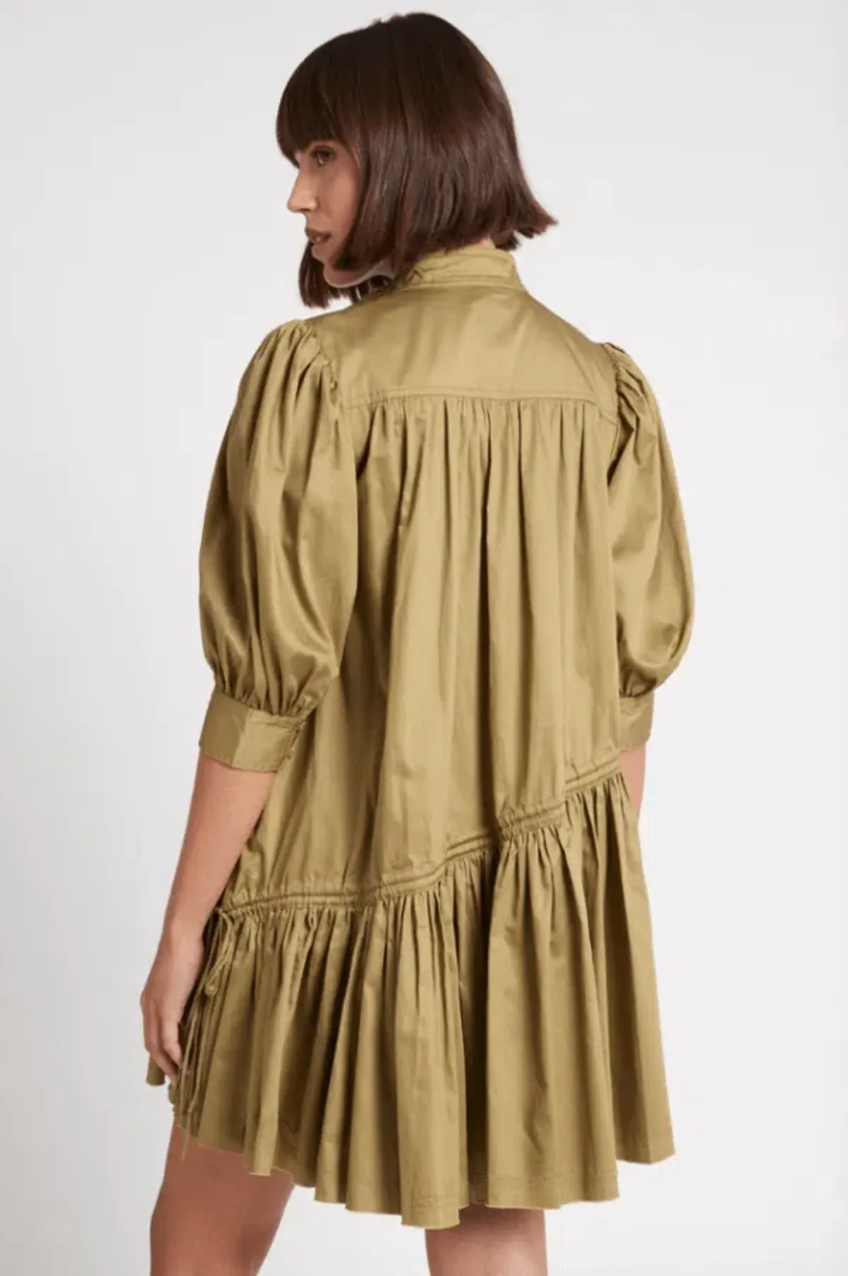 Aje Frequency Drawstring Smock Dress     - Image 2