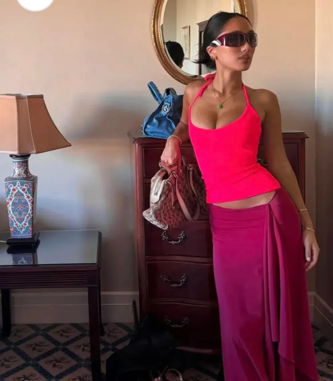 MR WINSTON Jemima Set Neon for rent on The Volte - main image