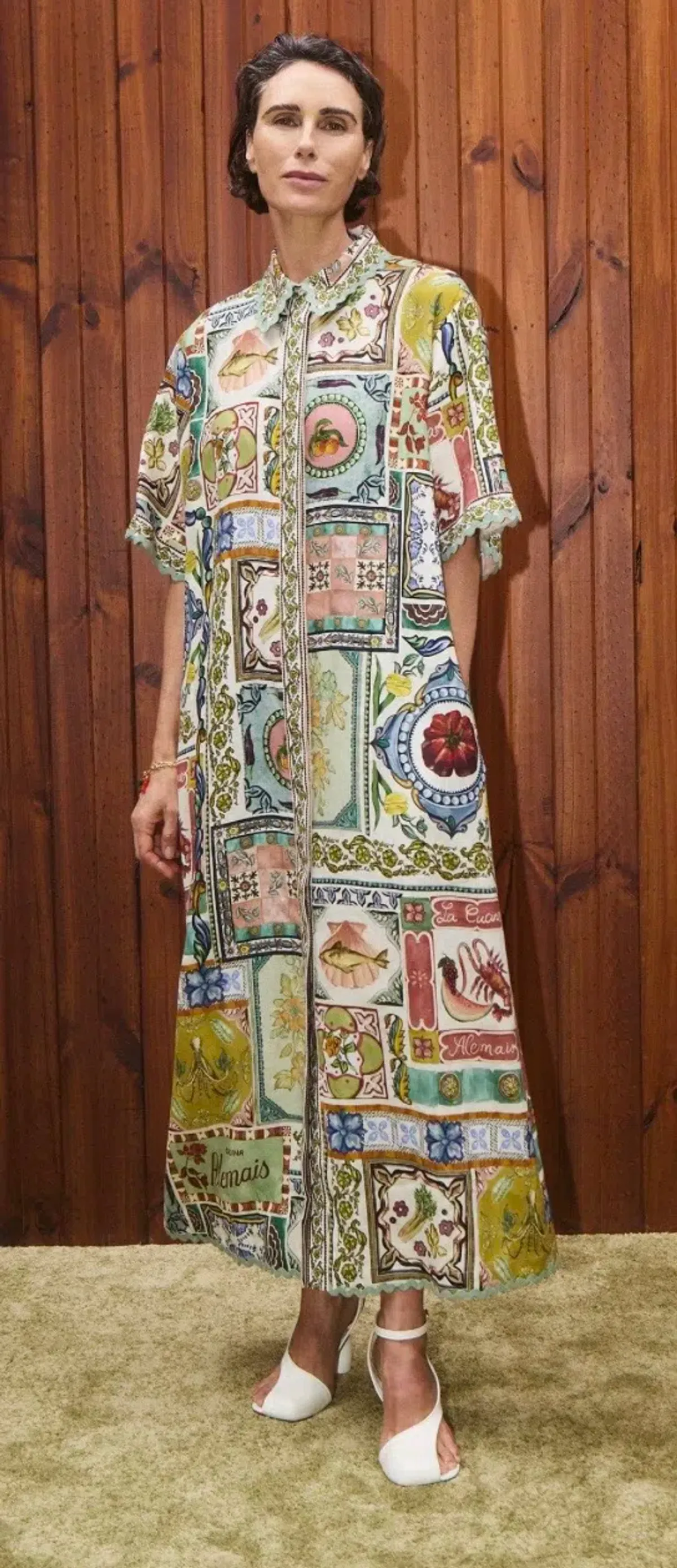 Alemais Tommasina Shirt Dress with pockets Size 12 but fits 14: - Image 2