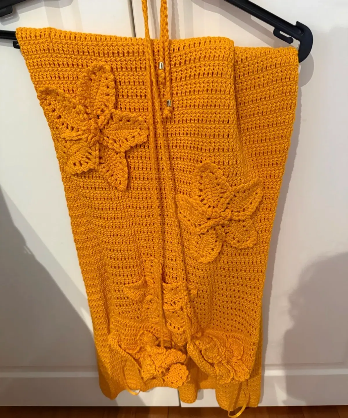 Meshki Island Dress orange Xs or 6  - Image 5