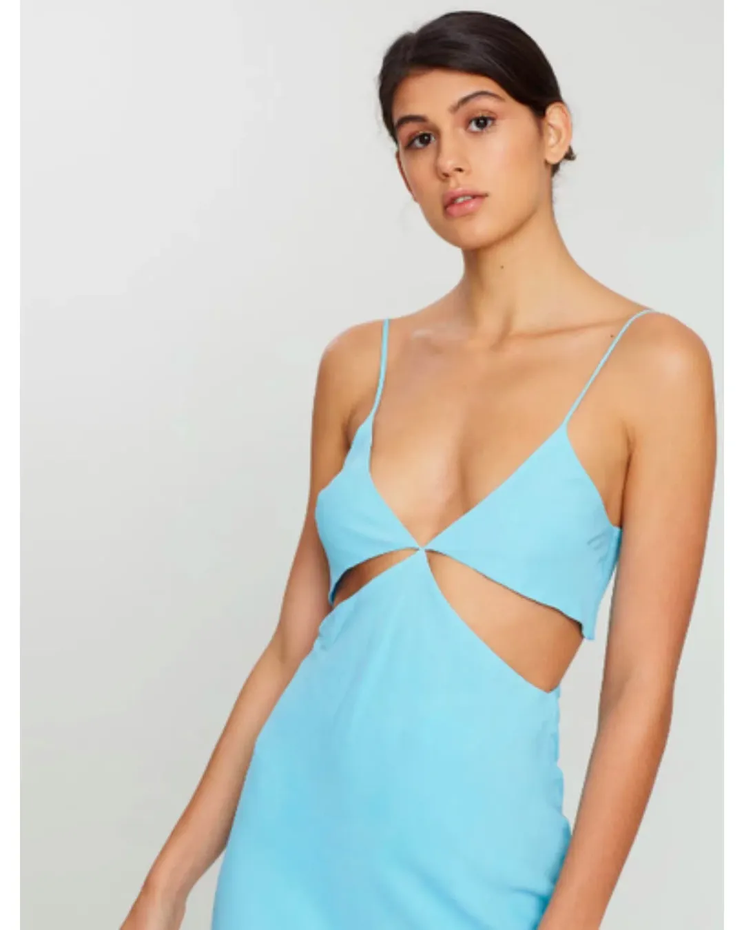 Bec and Bridge Marine Dreams Midi Dress Aqua size 6 for rent on The Volte - main image