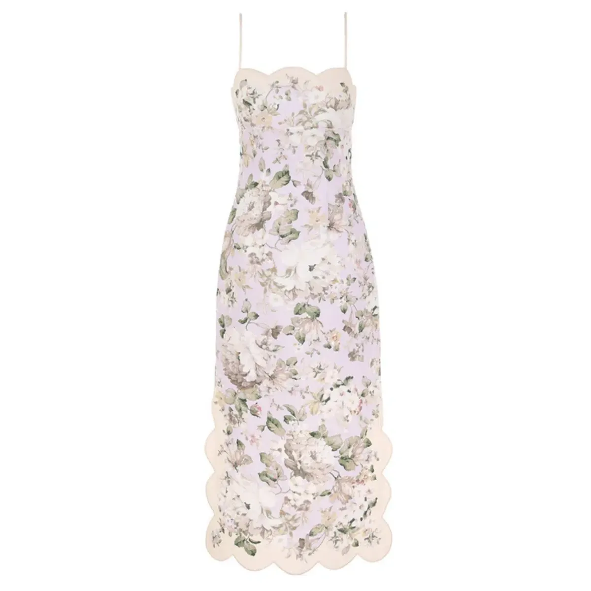 Zimmermann Acacia Scallop Midi Dress - Size 6 - Image 2