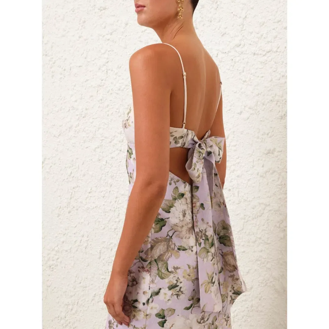 Zimmermann Acacia Scallop Midi Dress - Size 6 for rent on The Volte - main image