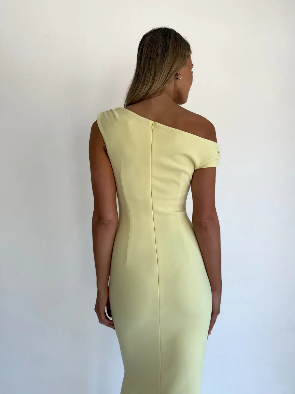 By Nicola Sophia Maxi Dress size 14 Pastel Lemon  - Image 5