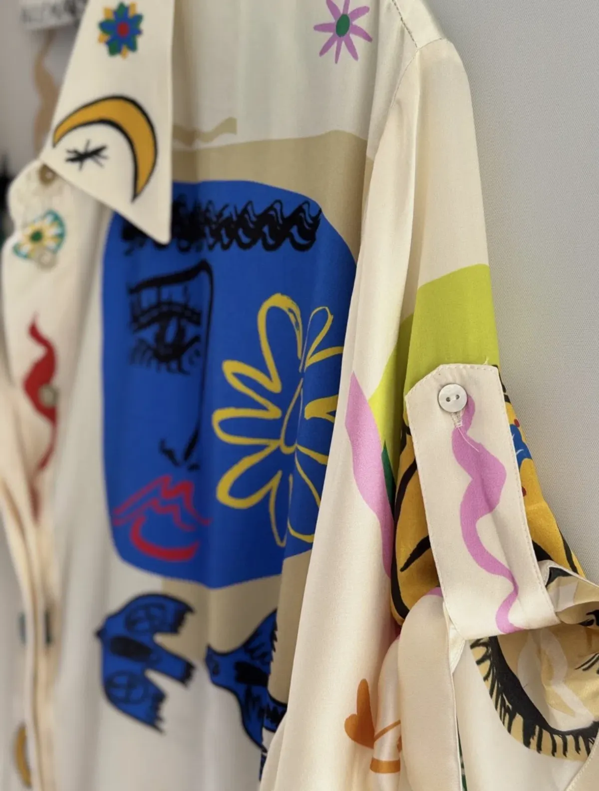 Alemais Soleil Silk Shirt Size 12 - Image 9