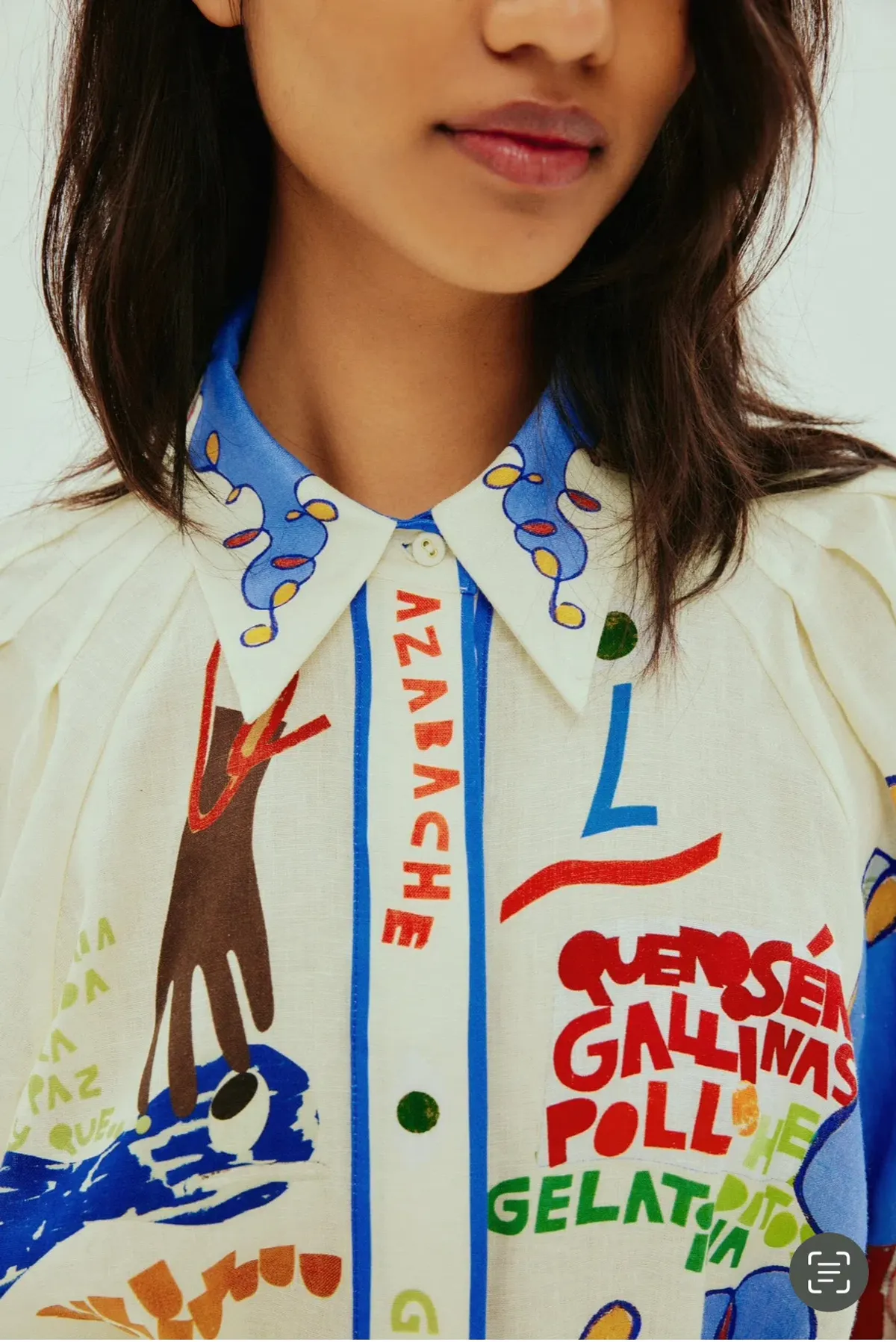 ALEMAIS NADIA MINI SHIRTDRESS PRINT SIZE AU 10 - Image 5