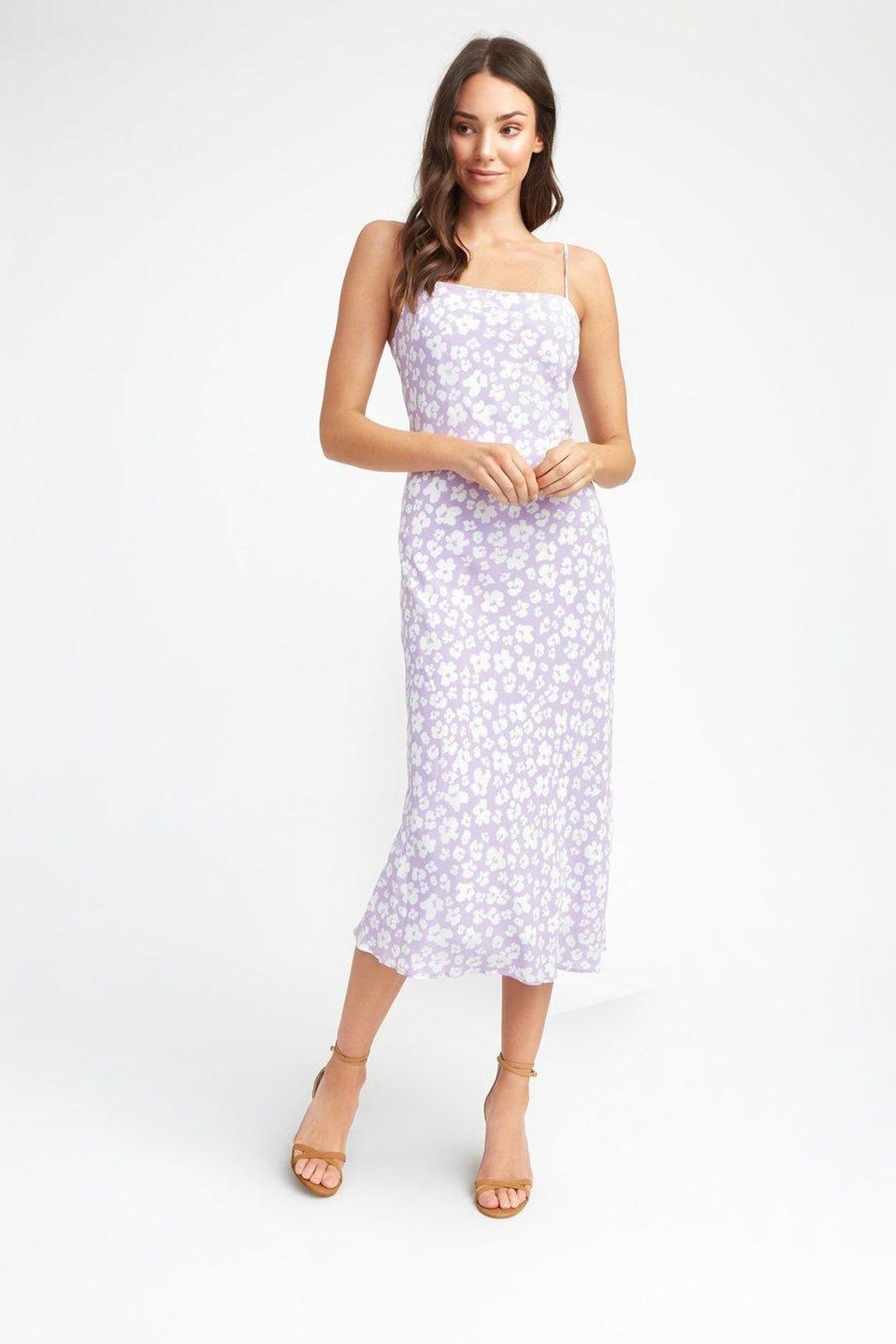 Kookai Fleur Slip Dress Print Size 6 for rent on The Volte - main image