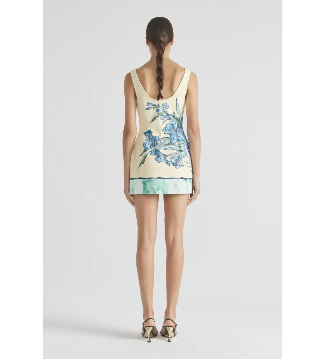 Antipodean Homecoming Lantern Mini Dress Multi Print Size 12 for rent on The Volte - main image