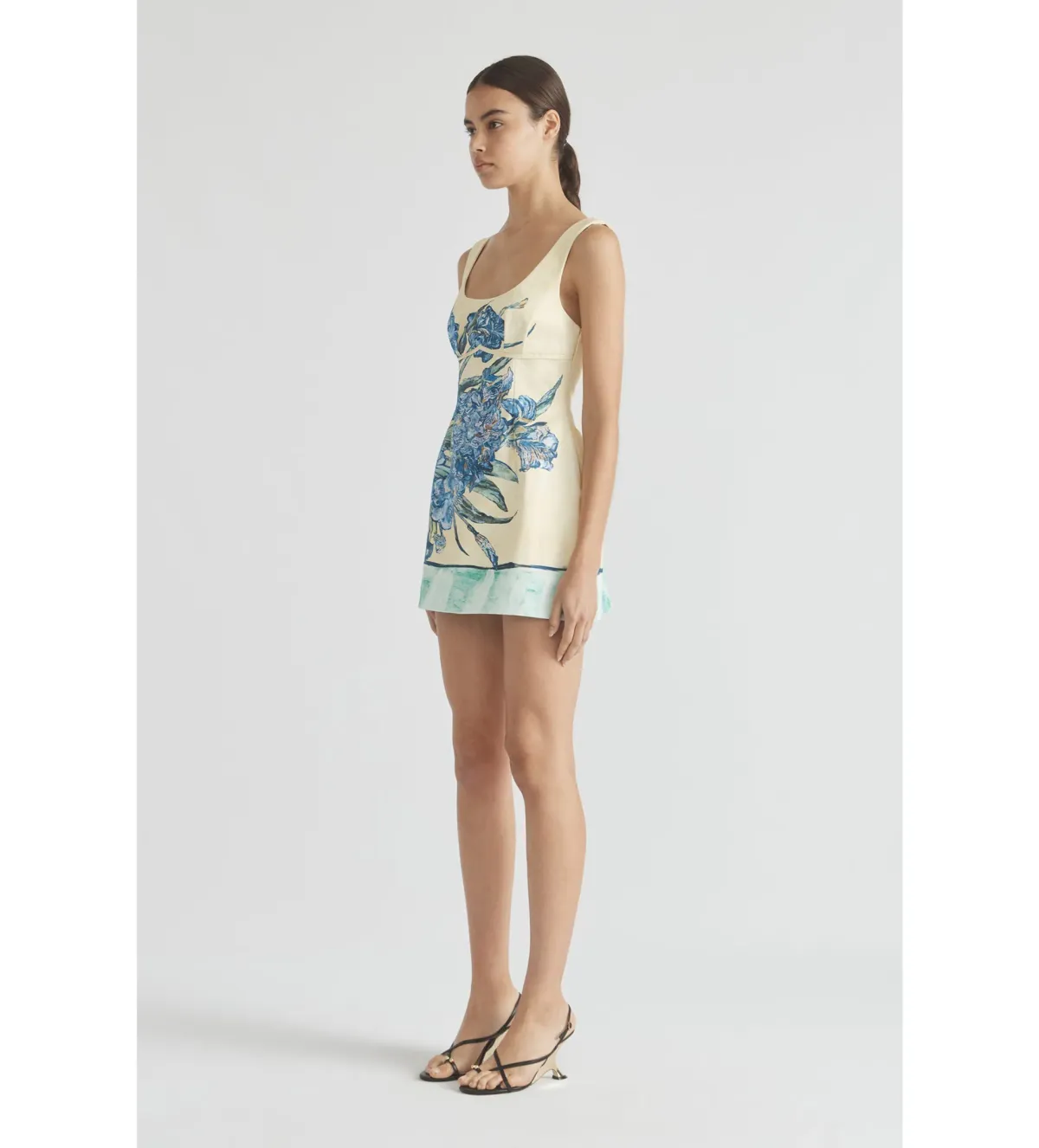 Antipodean Homecoming Lantern Mini Dress Multi Print Size 12 - Image 4