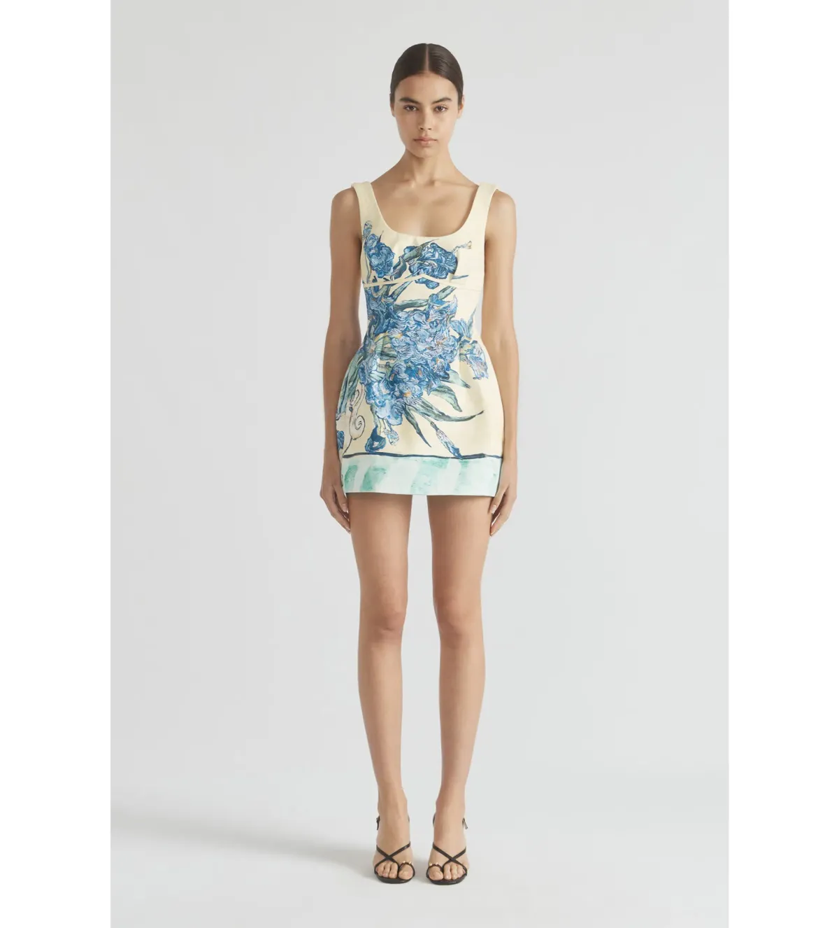 Antipodean Homecoming Lantern Mini Dress Multi Print Size 12 - Image 3