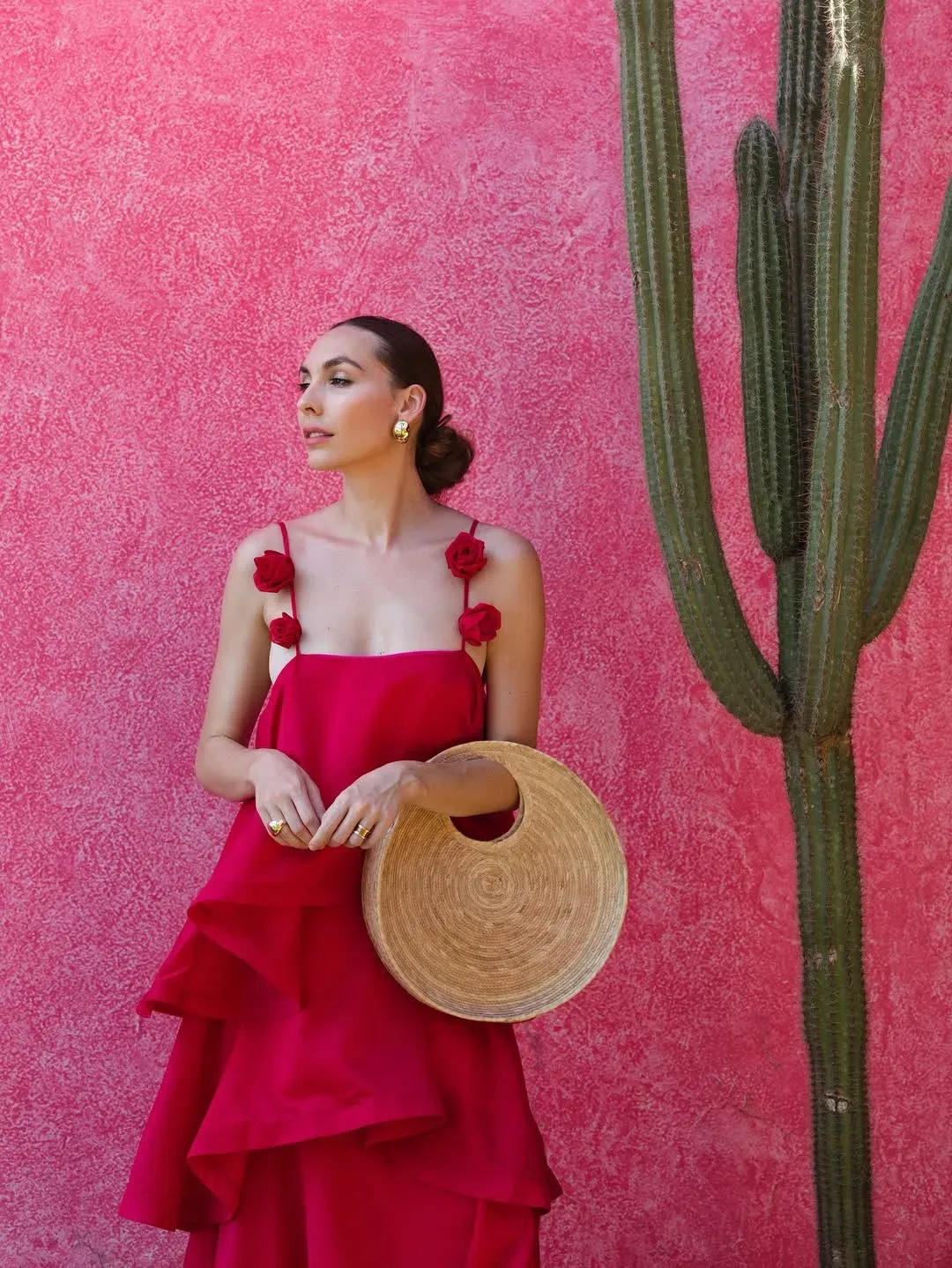 Elliatt Thalia Tiered Maxi Dress size 8-10 for rent on The Volte - main image