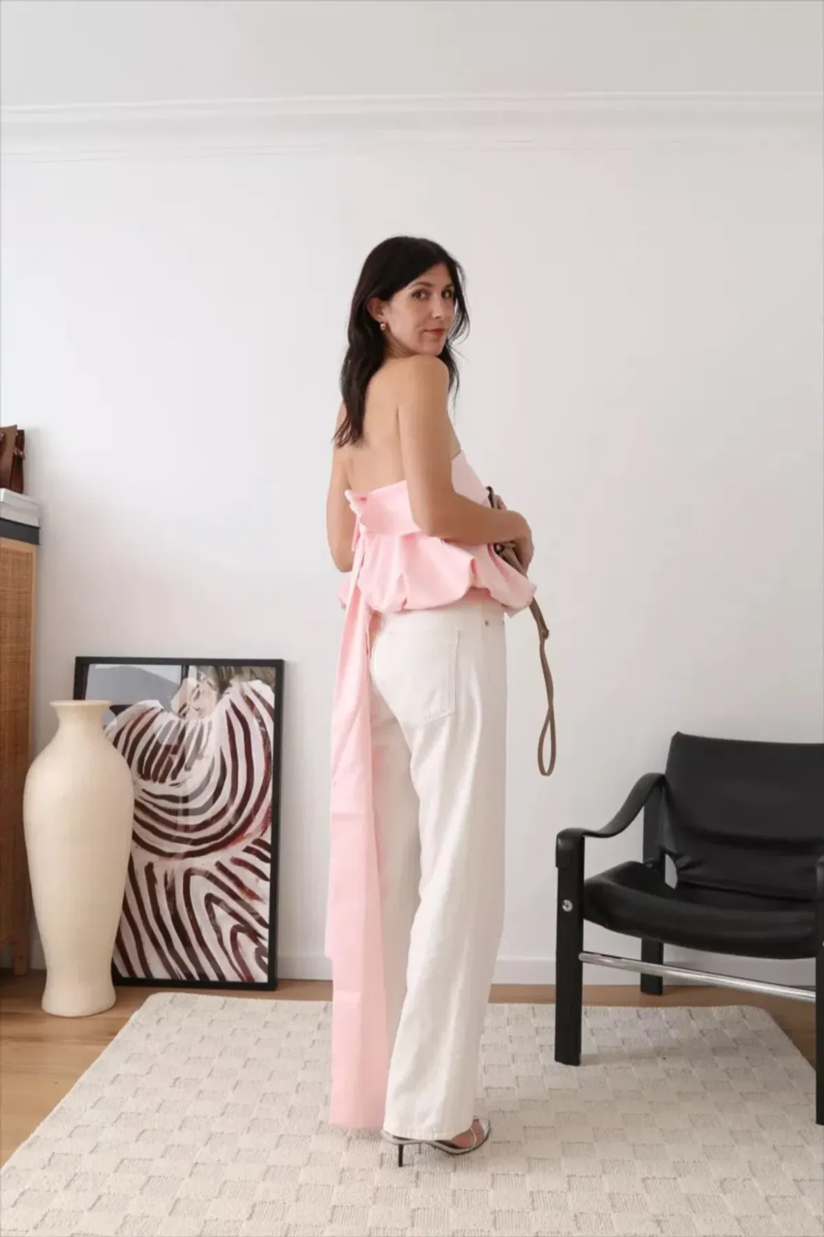 HARRIS TAPPER Eliza Top Baby Pink Size 6 AU - Image 11