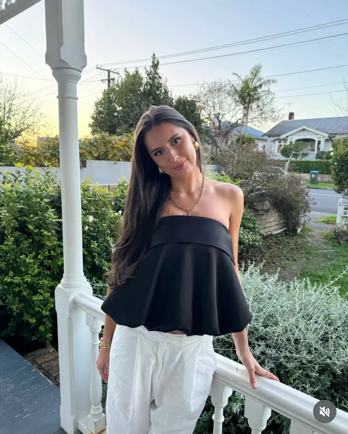 HARRIS TAPPER Eliza Top Black Size 8 AU - Image 9