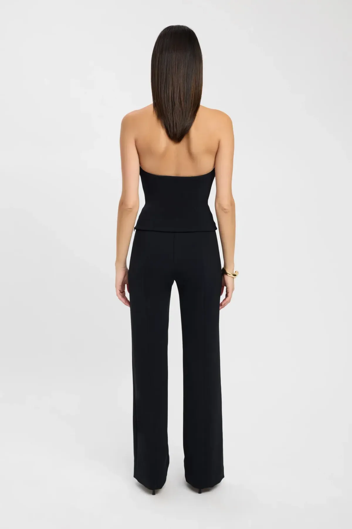 Kookai Alto Low Cut Top in black size 8 - Image 2
