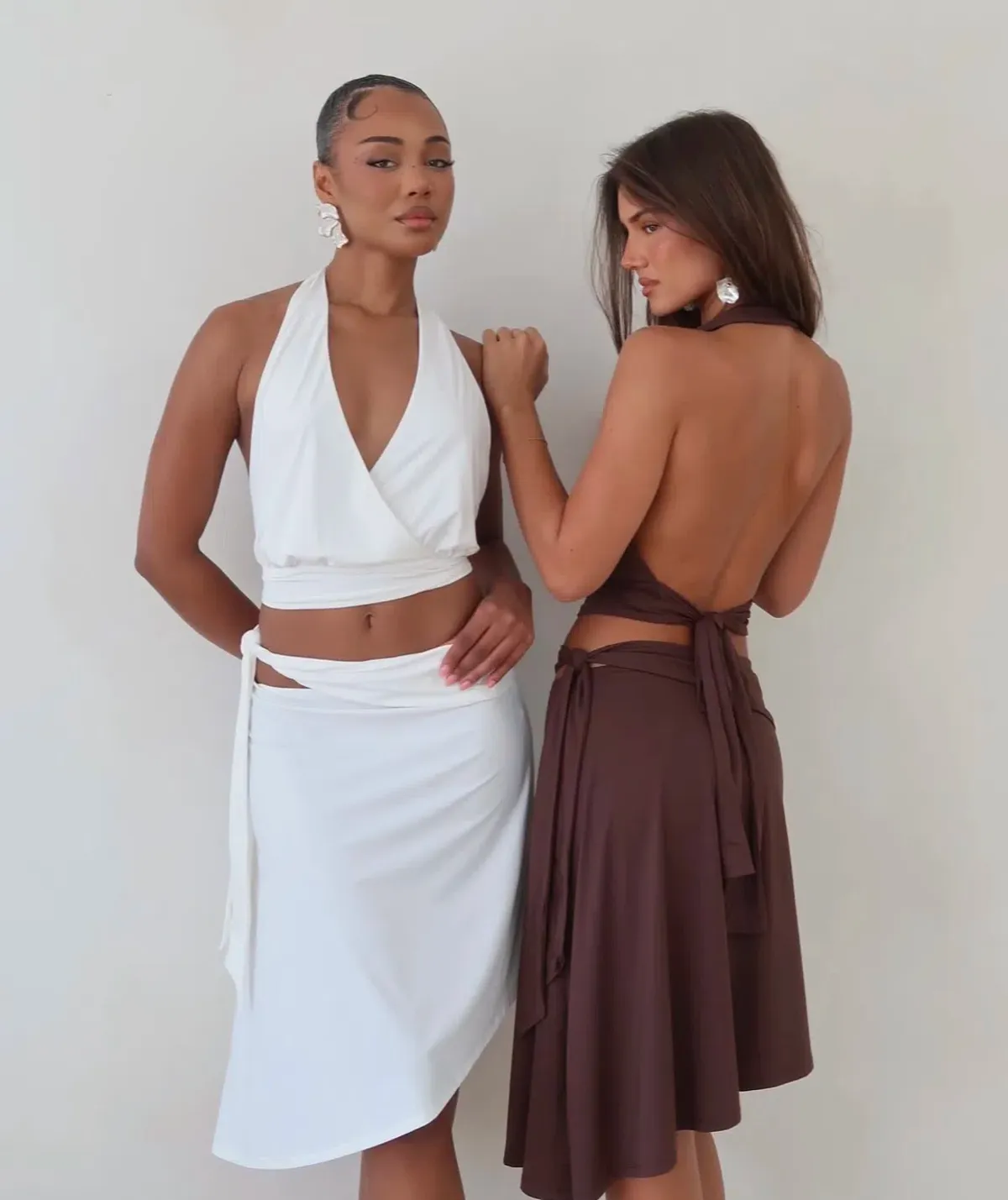 Sasha therese Luna Midi Set white  - Image 2