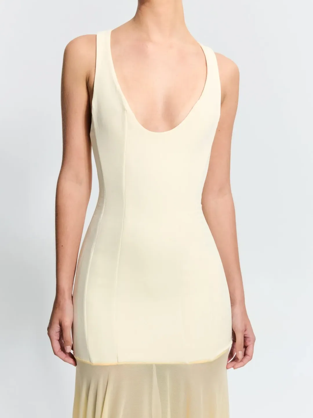 Effie Kats - Odessa Maxi Gown - Lemon - Size L (12) for rent on The Volte - main image