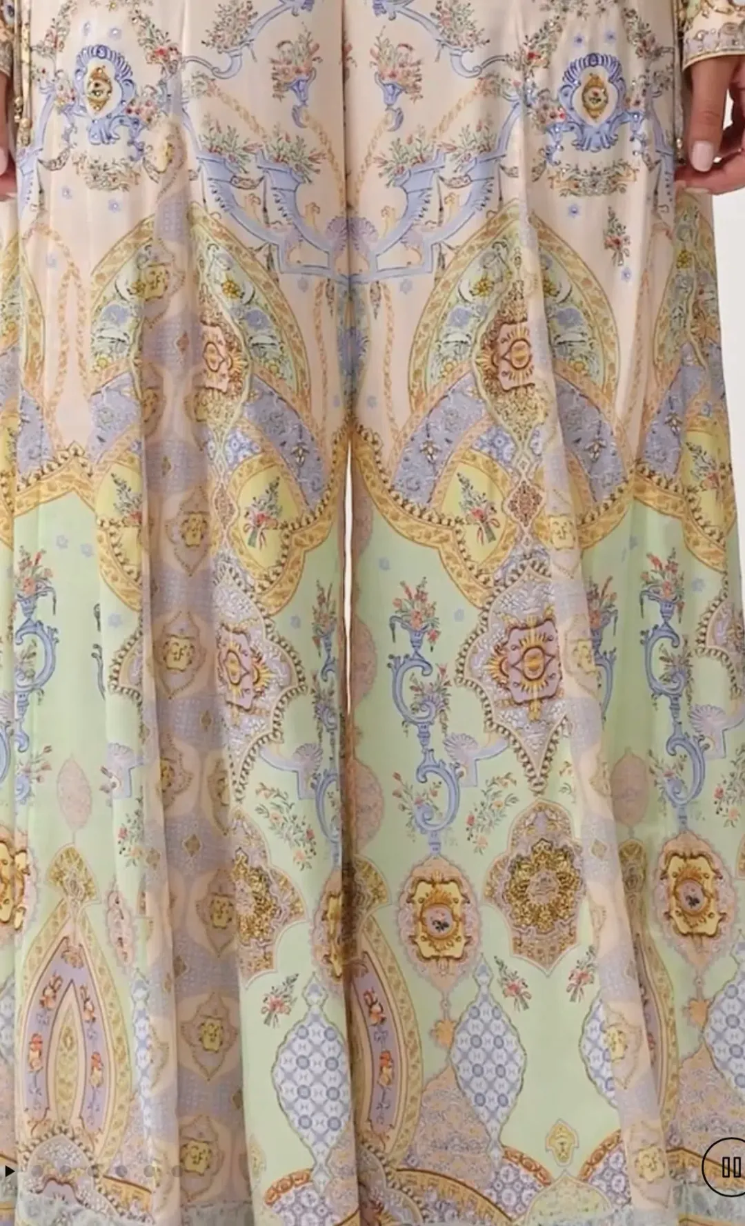 Camilla Flares With Lace Up Side - East Of Istanbul for rent on The Volte - main image