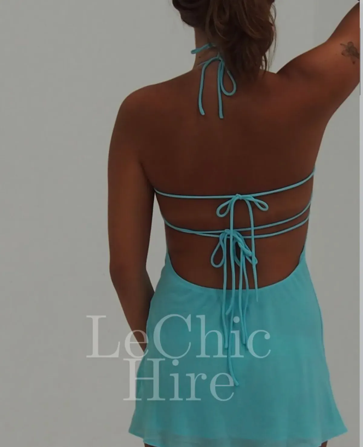 I AM DELILAH | DELILAH MINI DRESS | SAPPHIRE | SIZE S (AU 8) - Image 3