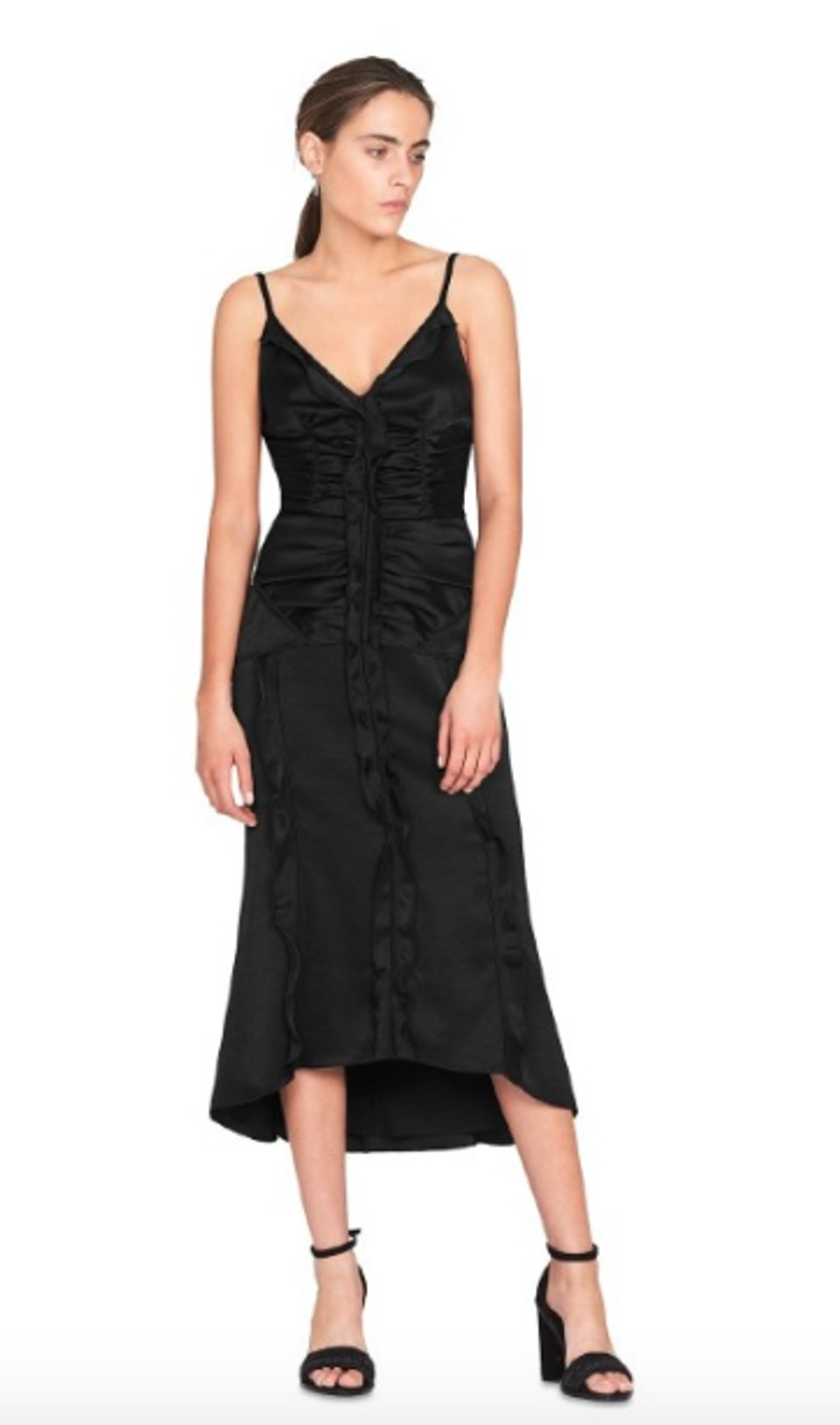 Camilla & Marc Gathered Dress Size 6 for rent on The Volte - main image