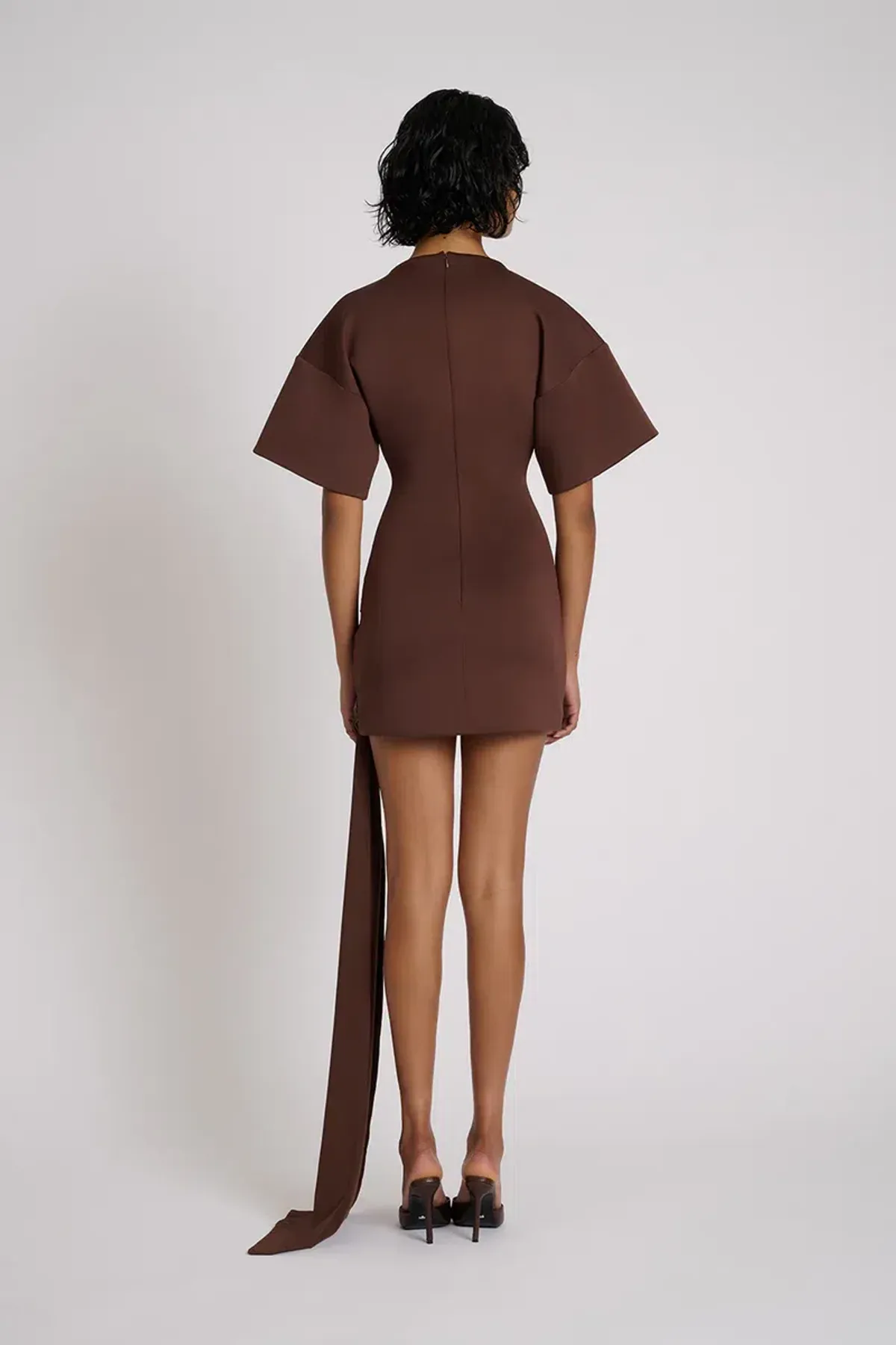  Eliya the Label Maxine Dress - Chocolate - Image 3