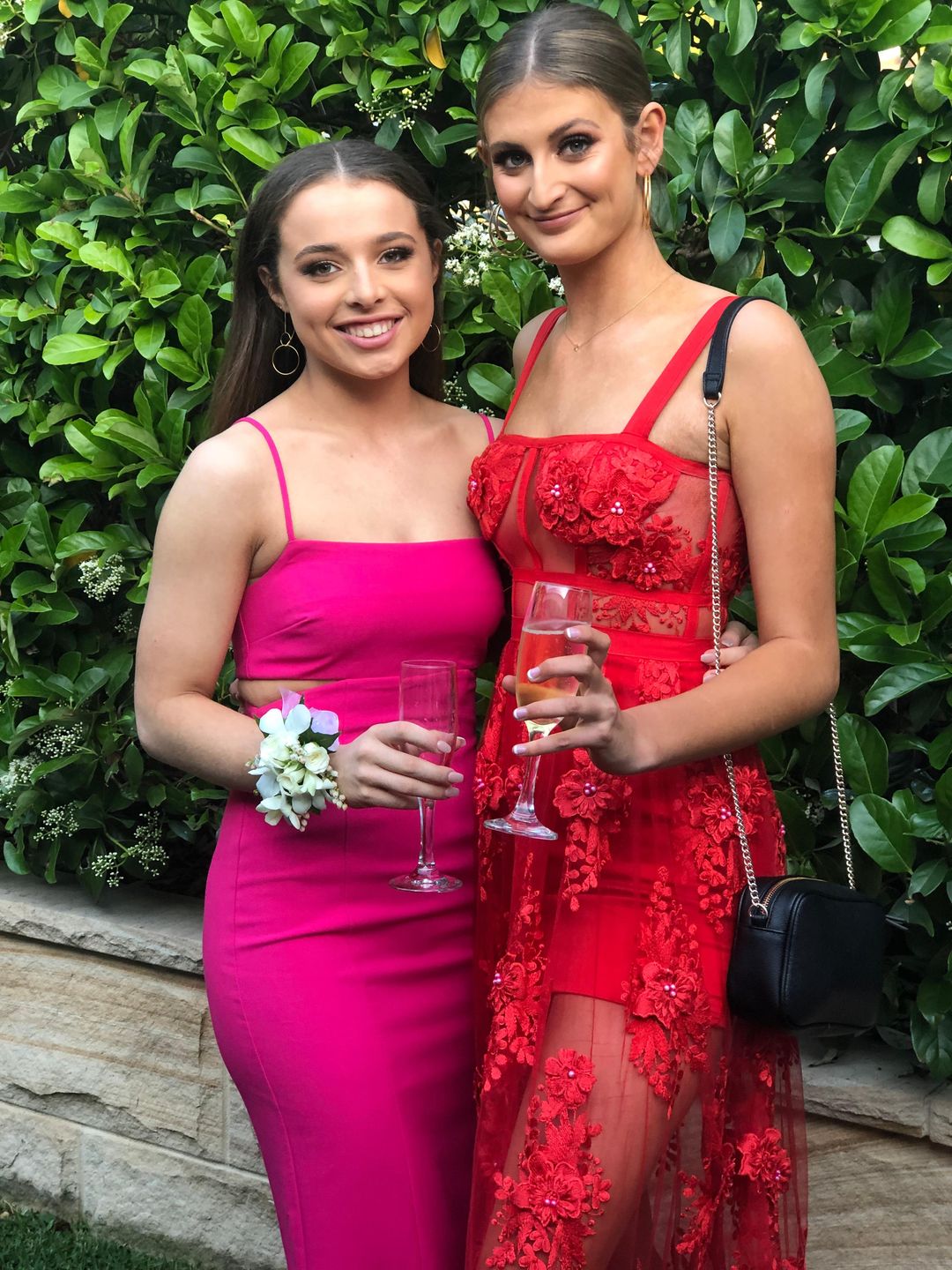 Likely fuchsia Tamarelli Gown size 8 for rent on The Volte - main image