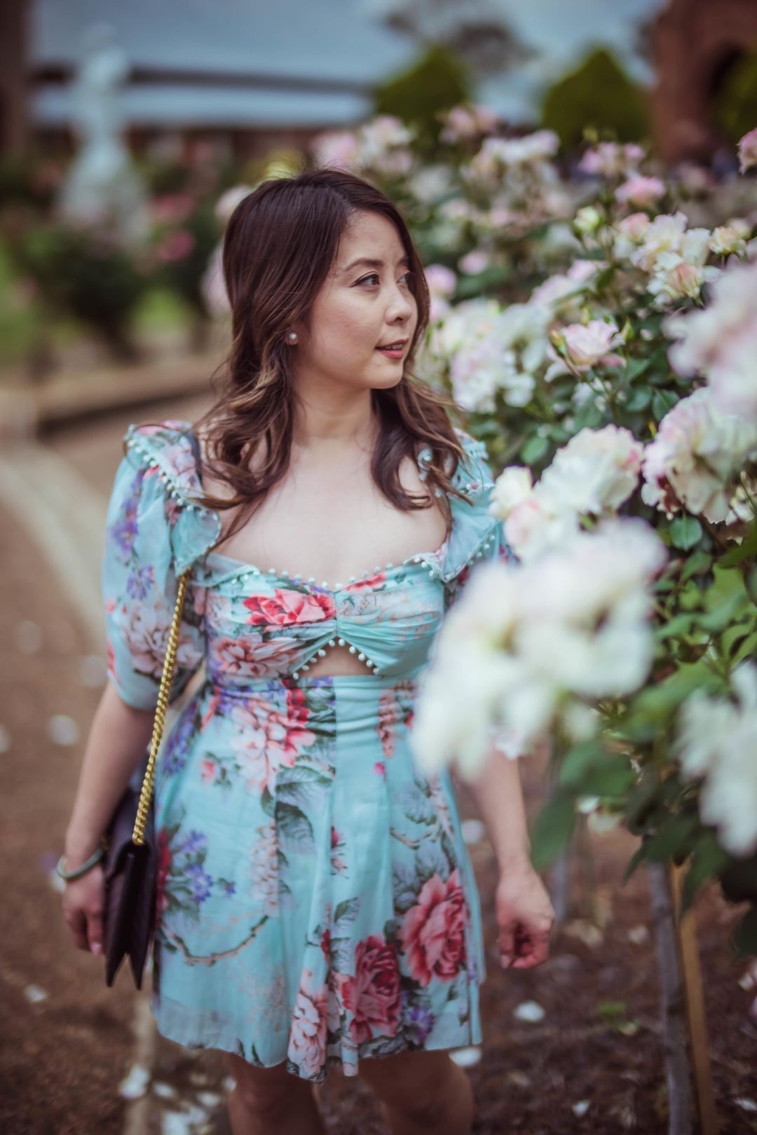 Alice McCall Peony Dress in Dusty Peppermint size 6 for rent on The Volte - main image