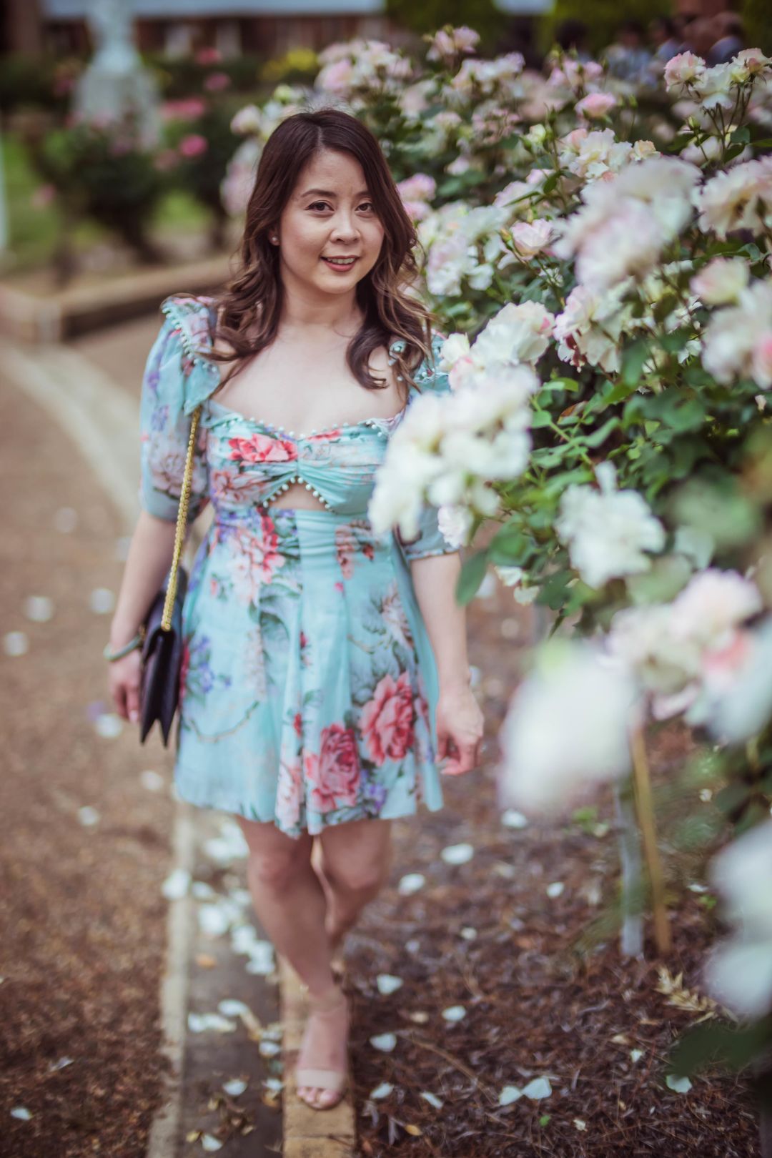 Alice McCall Peony Dress in Dusty Peppermint size 6 for rent on The Volte - main image