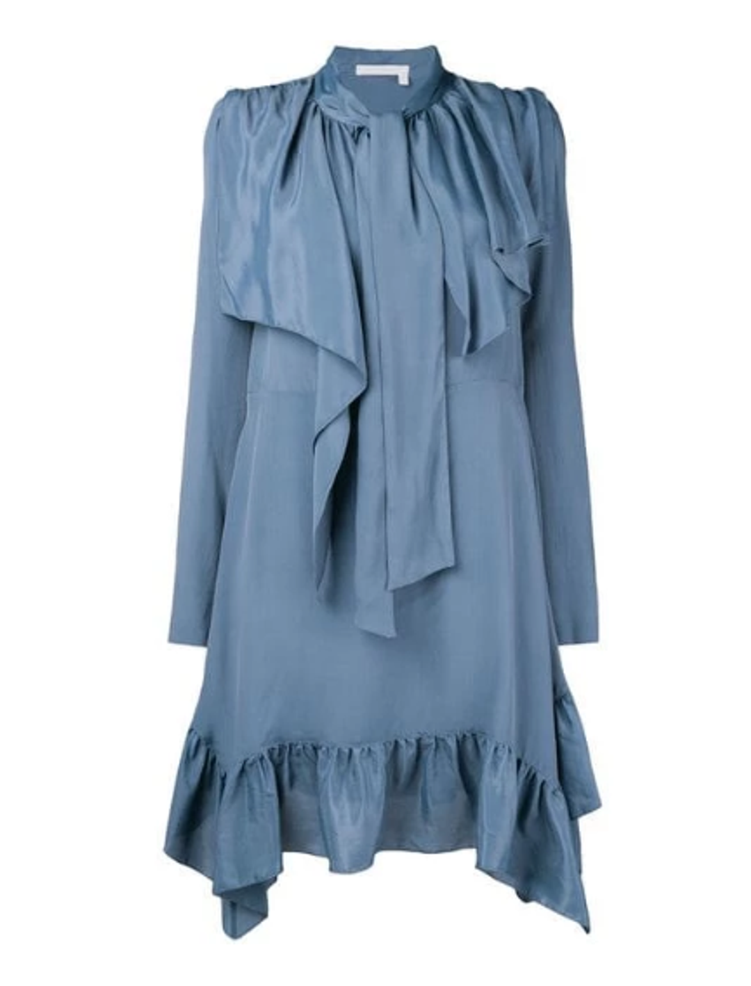 Chloe Ruffle Mini Dress size 6 for rent on The Volte - main image