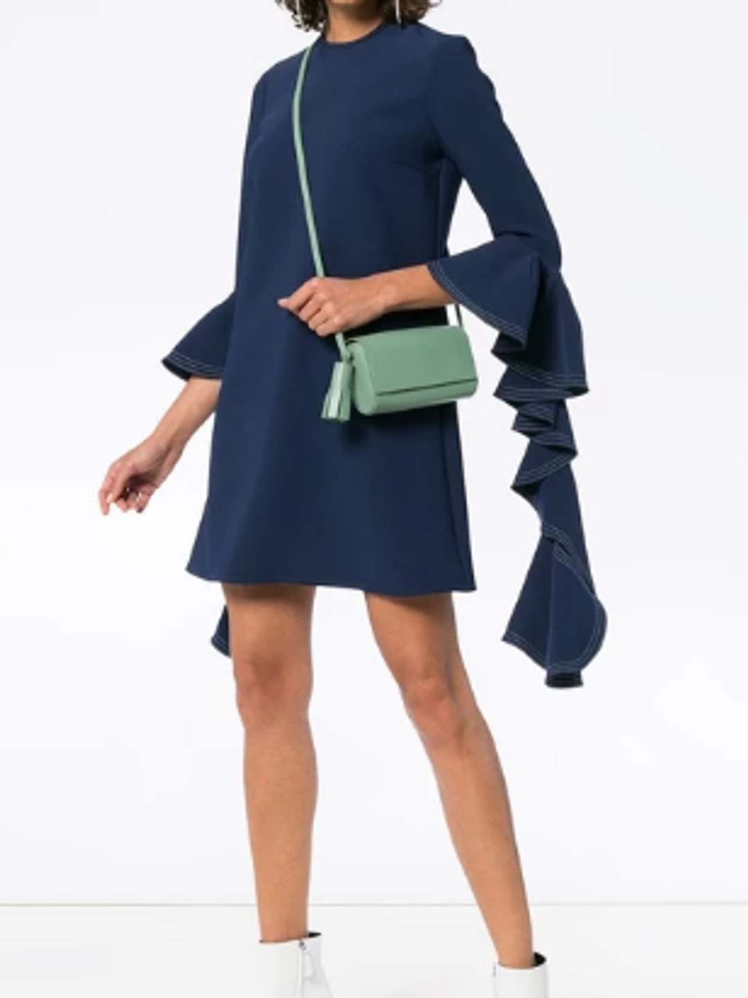 Ellery Kilkenny Dress navy size 8 for rent on The Volte - main image