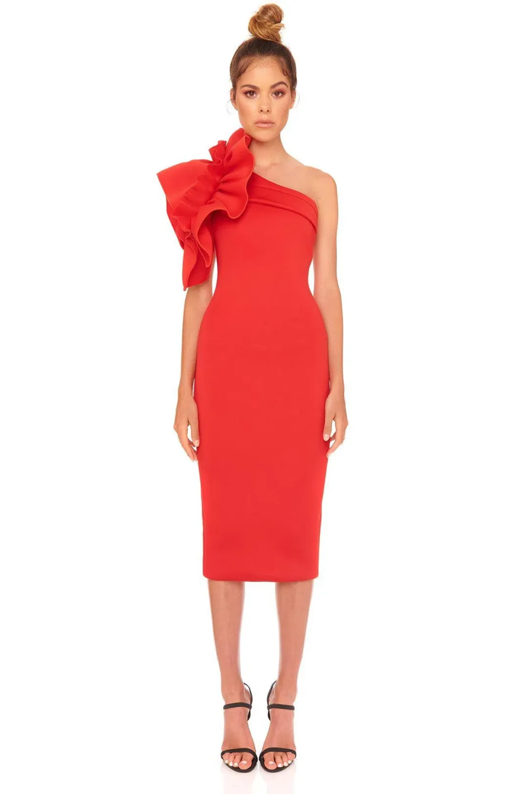 Eliya the Label Olivia Dress Red Size 6 for rent on The Volte - main image