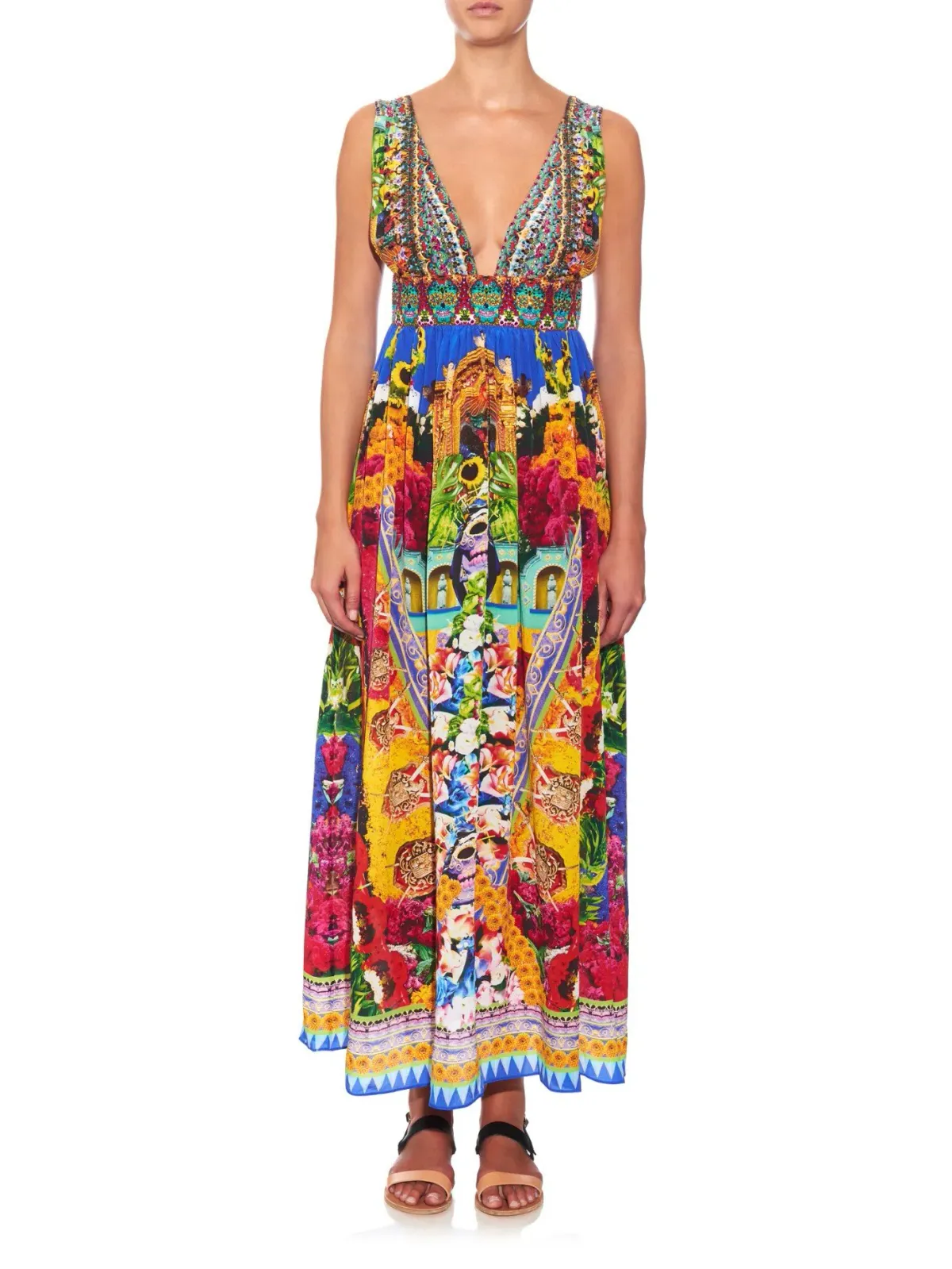 Camilla Flower of 400 Lives Maxi Dress Print Size 2  - Image 1
