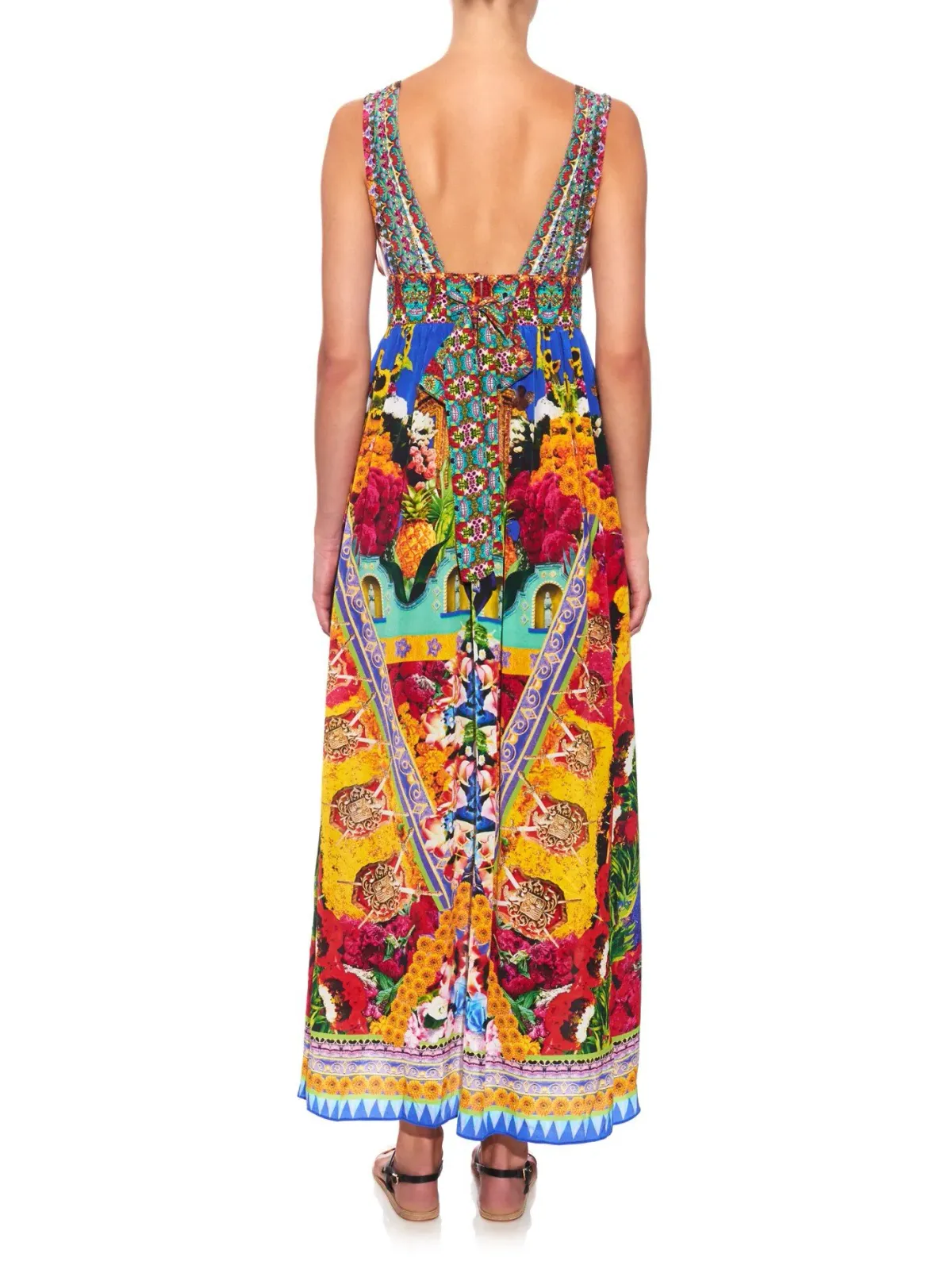 Camilla Flower of 400 Lives Maxi Dress Print Size 2  - Image 2