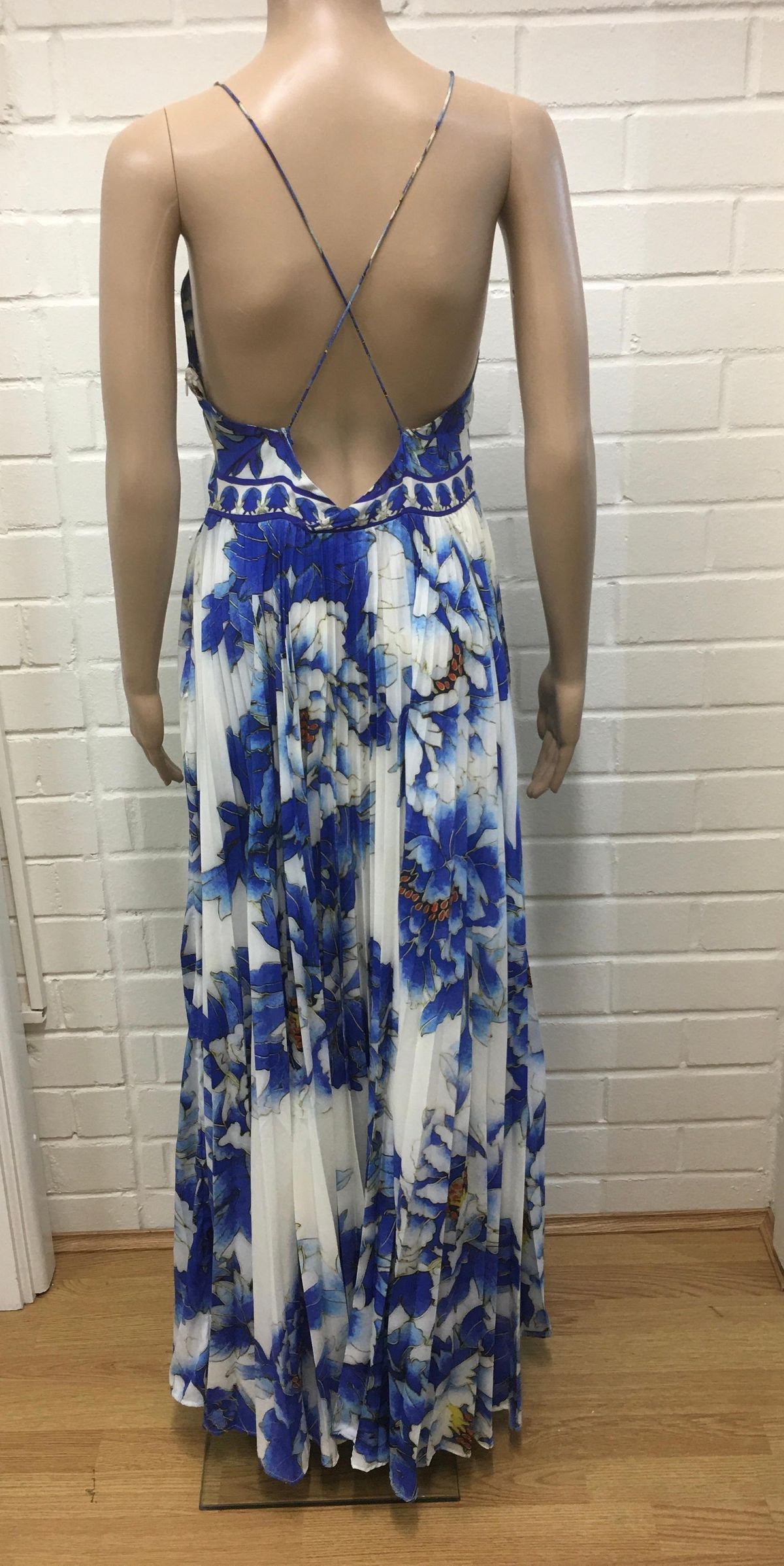 Camilla backless Dress fitted Blue Size 10 - Image 2