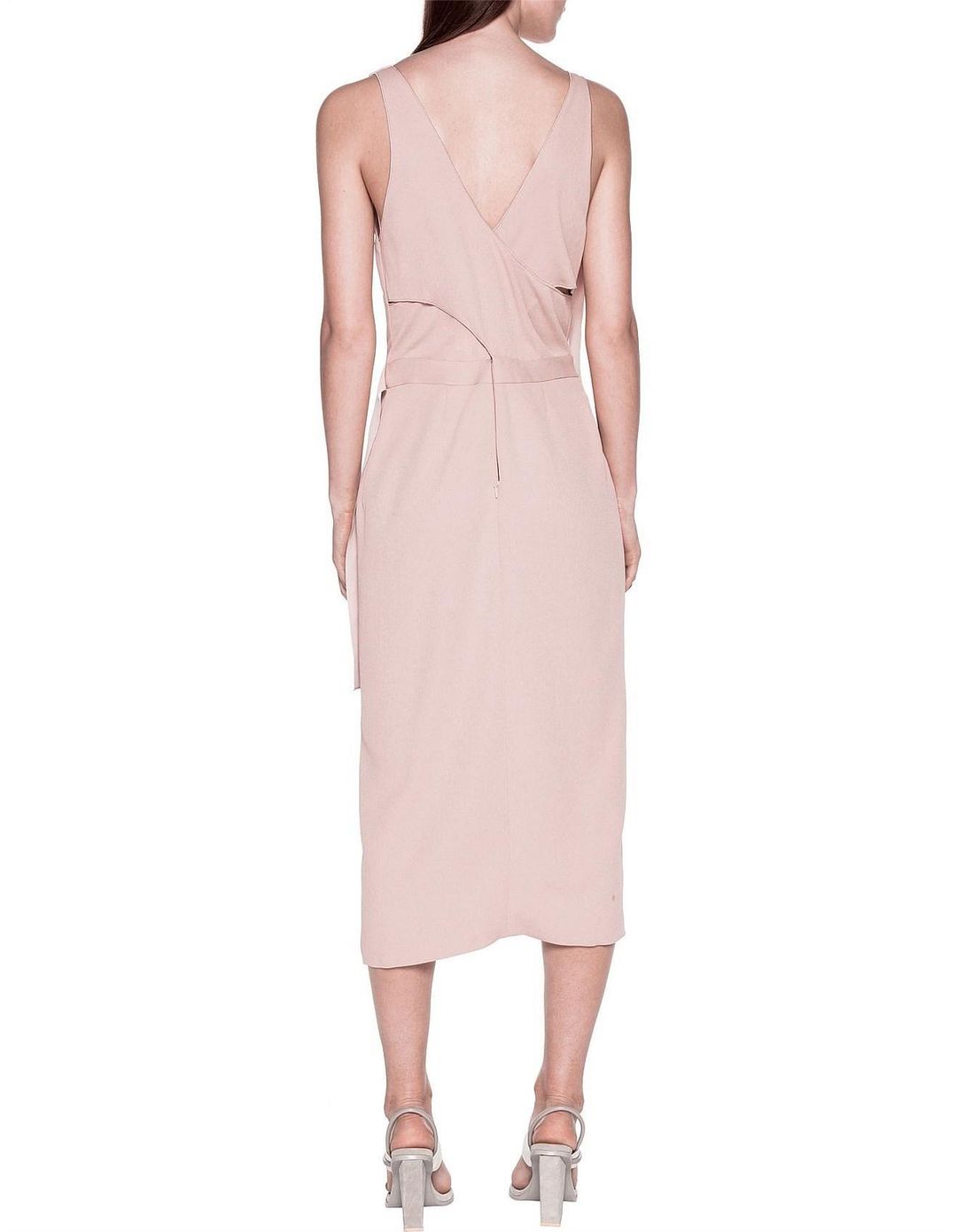 Dion Lee Whitewash Utility Dress Size 8 for rent on The Volte - main image