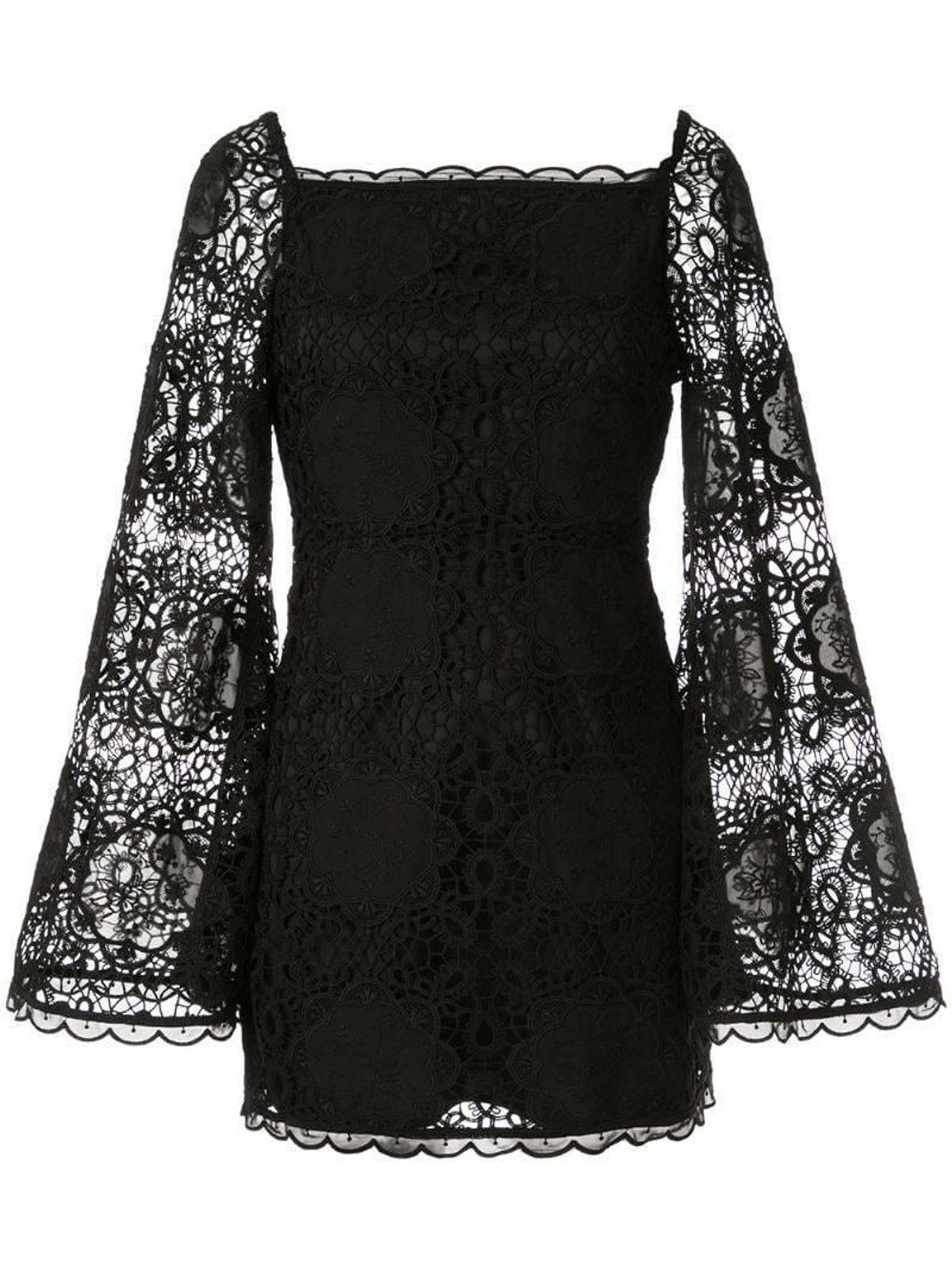 Alice McCall Diamond Mini Dress Black Size 14 - Image 2