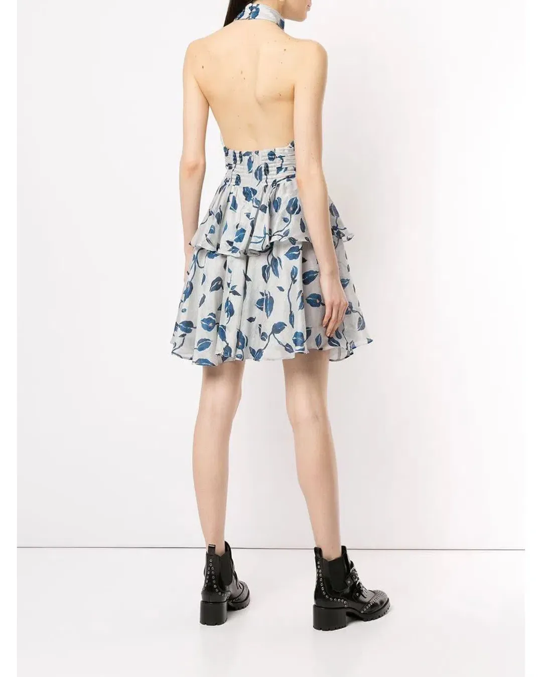 Aje Tilly Mini Dress Print Size 8 for rent on The Volte - main image