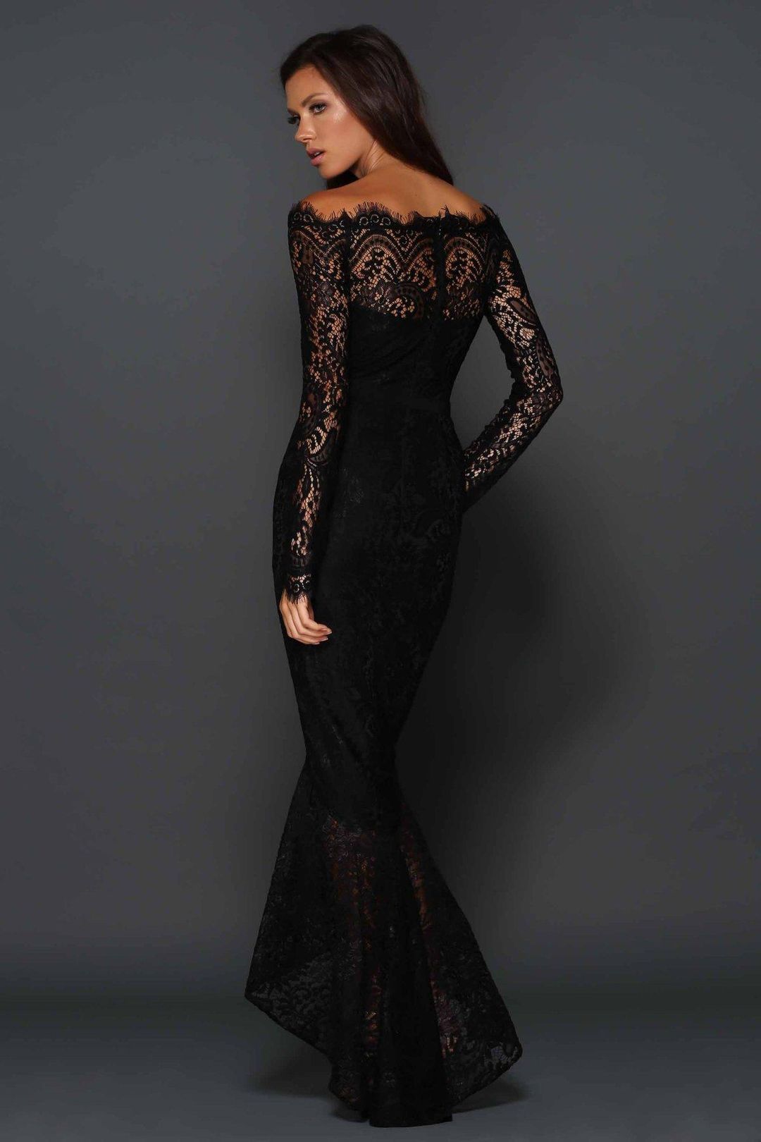 Elle Zeitoune  Marchesa Black Size 8 for rent on The Volte - main image