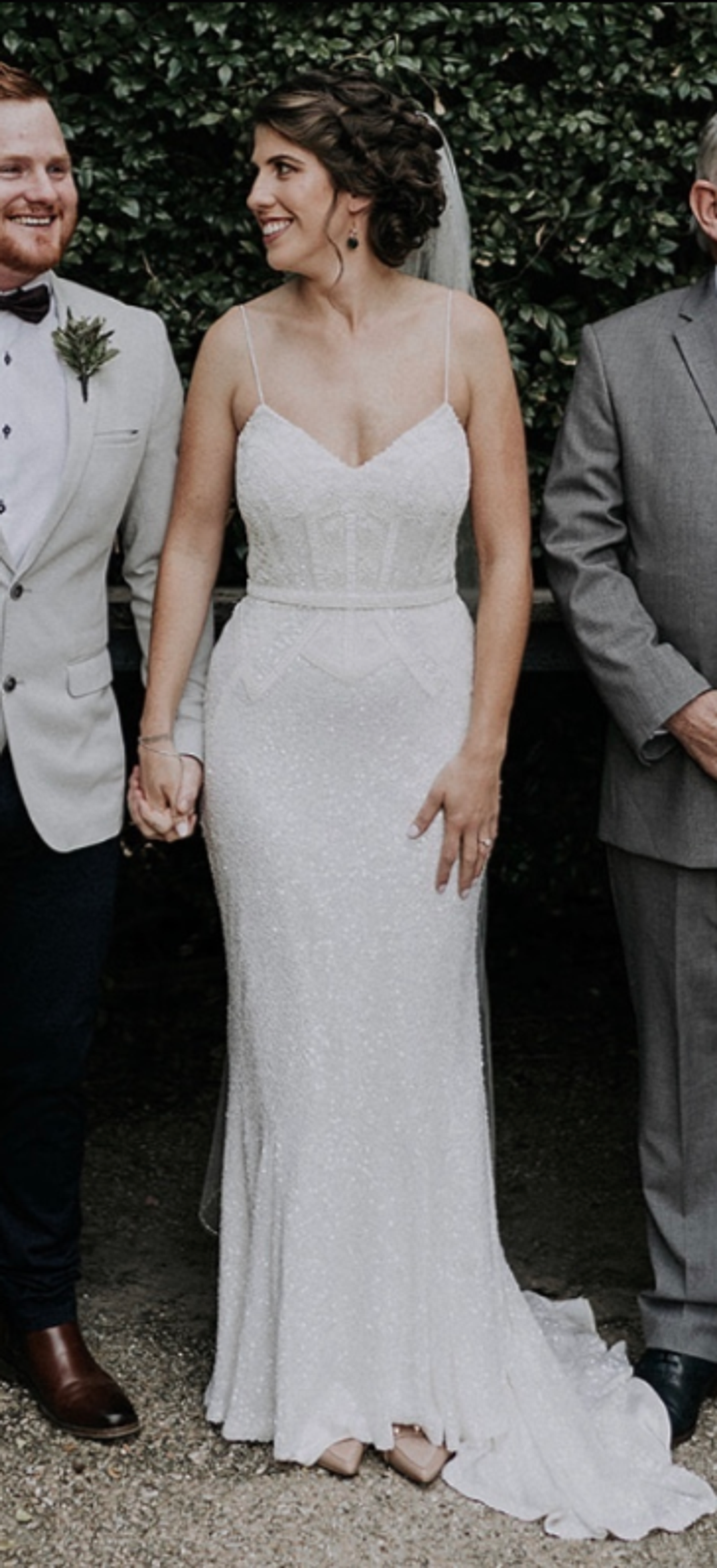 Karen Willis Holmes Addison Dress White Size 8 for rent on The Volte - main image