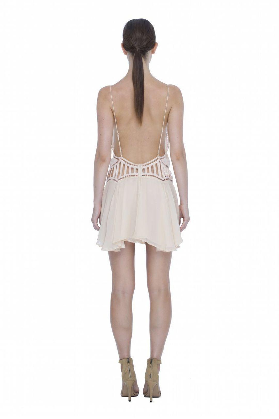 Magali Pascal Ivy Dress White Size 8 for rent on The Volte - main image