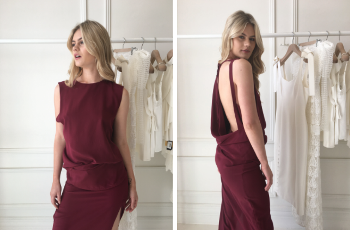 Kacey Devlin Traverse Dress Skirt Size 65 - Image 3