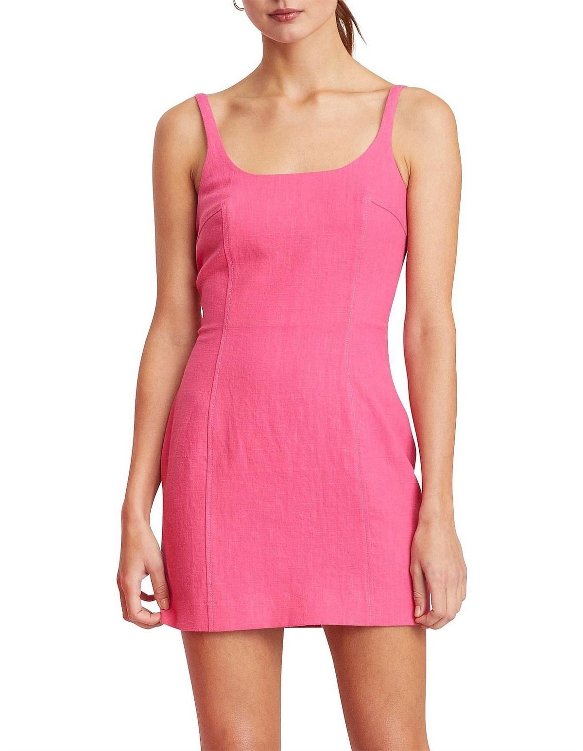 Bec & Bridge Fuchsia Funk Mini Dress Hot Pink Size AU 6 - Image 2