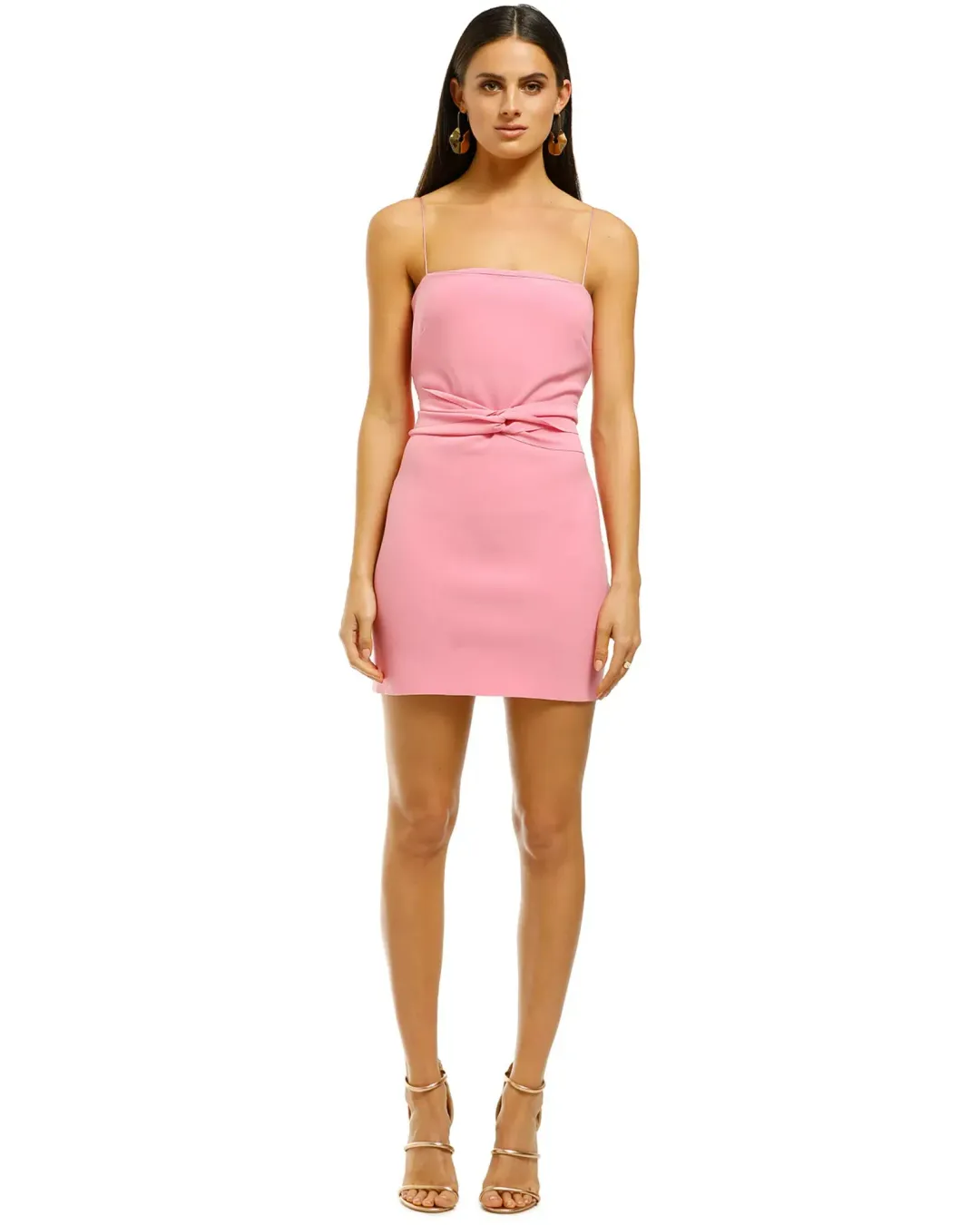Bec & Bridge Alexandra Mini Dress Pink Size AU 6 for rent on The Volte - main image