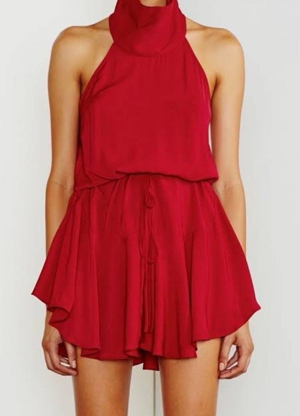 High neck drawstring mini Shona Joy - Image 3